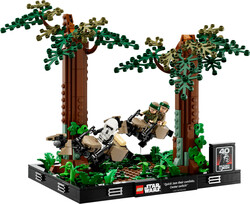 مجموعه ساختنی دیورامای تعقیب موتورهای سرعت اندور لگو LEGO جنگ ستارگان، مدل 75353، ۶۰۸ قطعه، حداقل سن ۱۸ سال