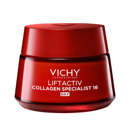 کرم ضدچروک صورت ویشی Vichy مدل Liftactiv Collagen Specialist حاوی پپتید و ویتامین C حجم ۵۰ میلی‌لیتر