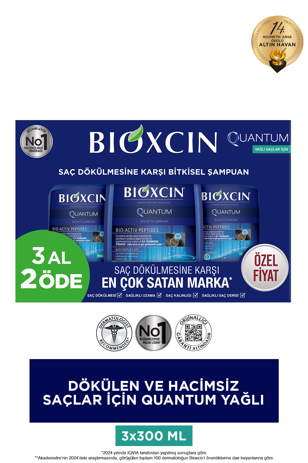 شامپو مردانه و زنانه کوانتومی 3 برای موهای روغنی 2 مصرف کنید Bioxcin