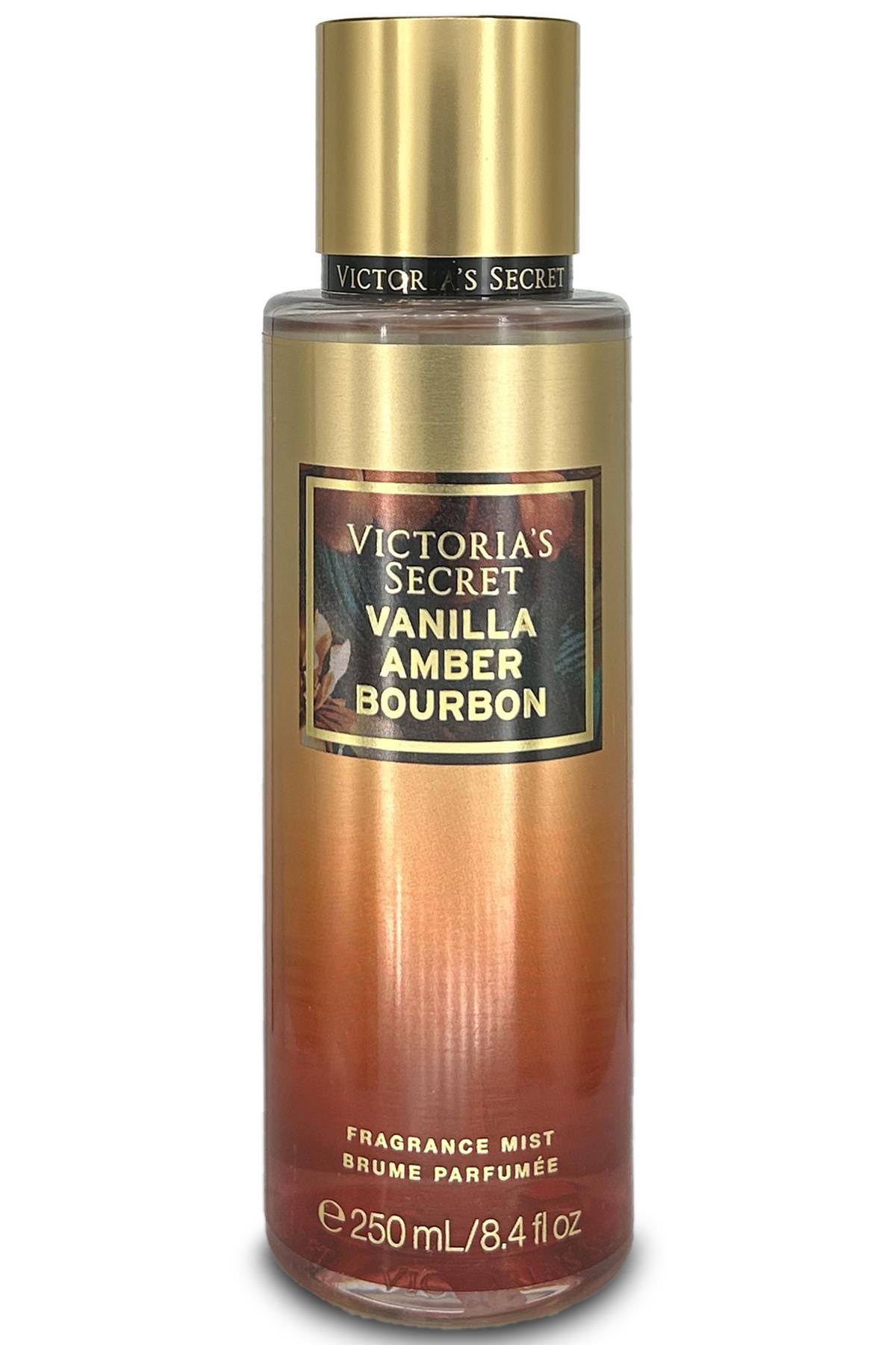 اسپری بدن وانیلی کهربا بوربن 250 میلی لیتری Victoria's Secret
