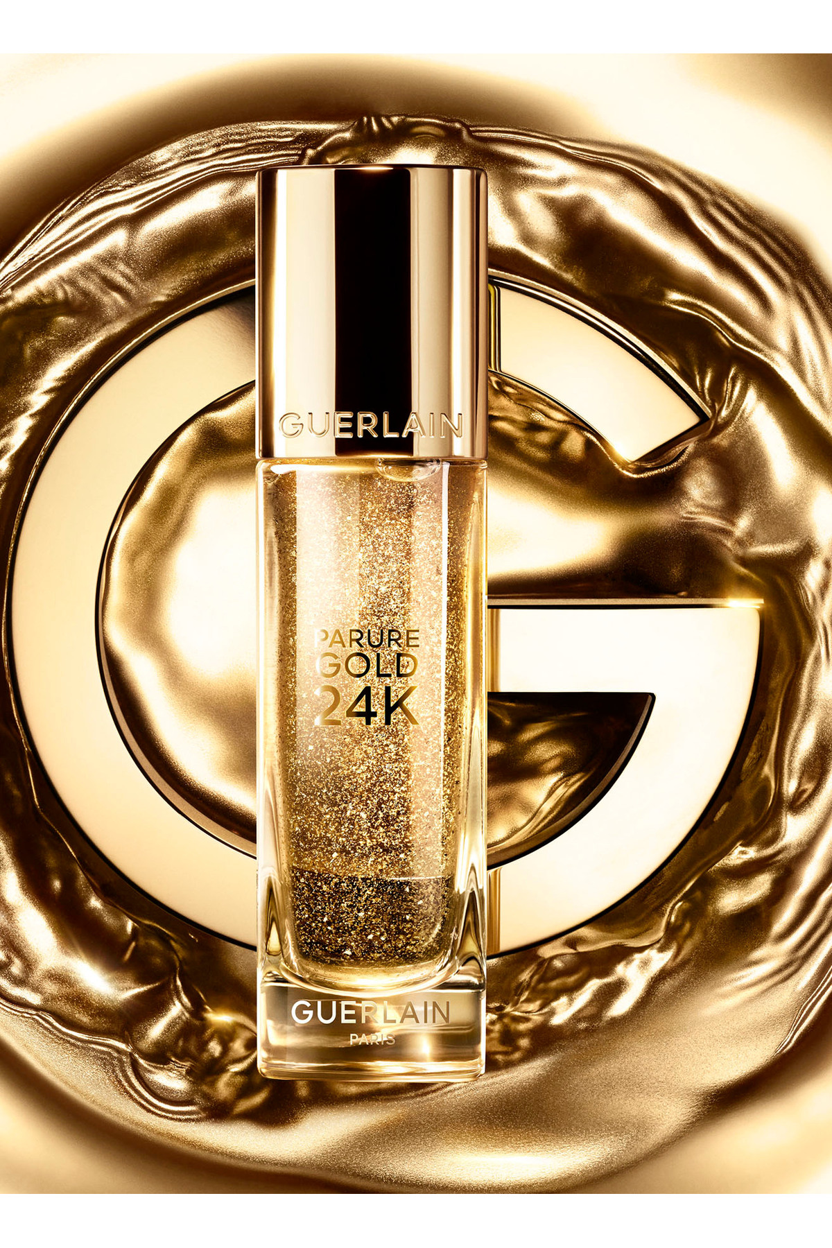 Guerlain پایه زیرساز طلایی 24k پارور