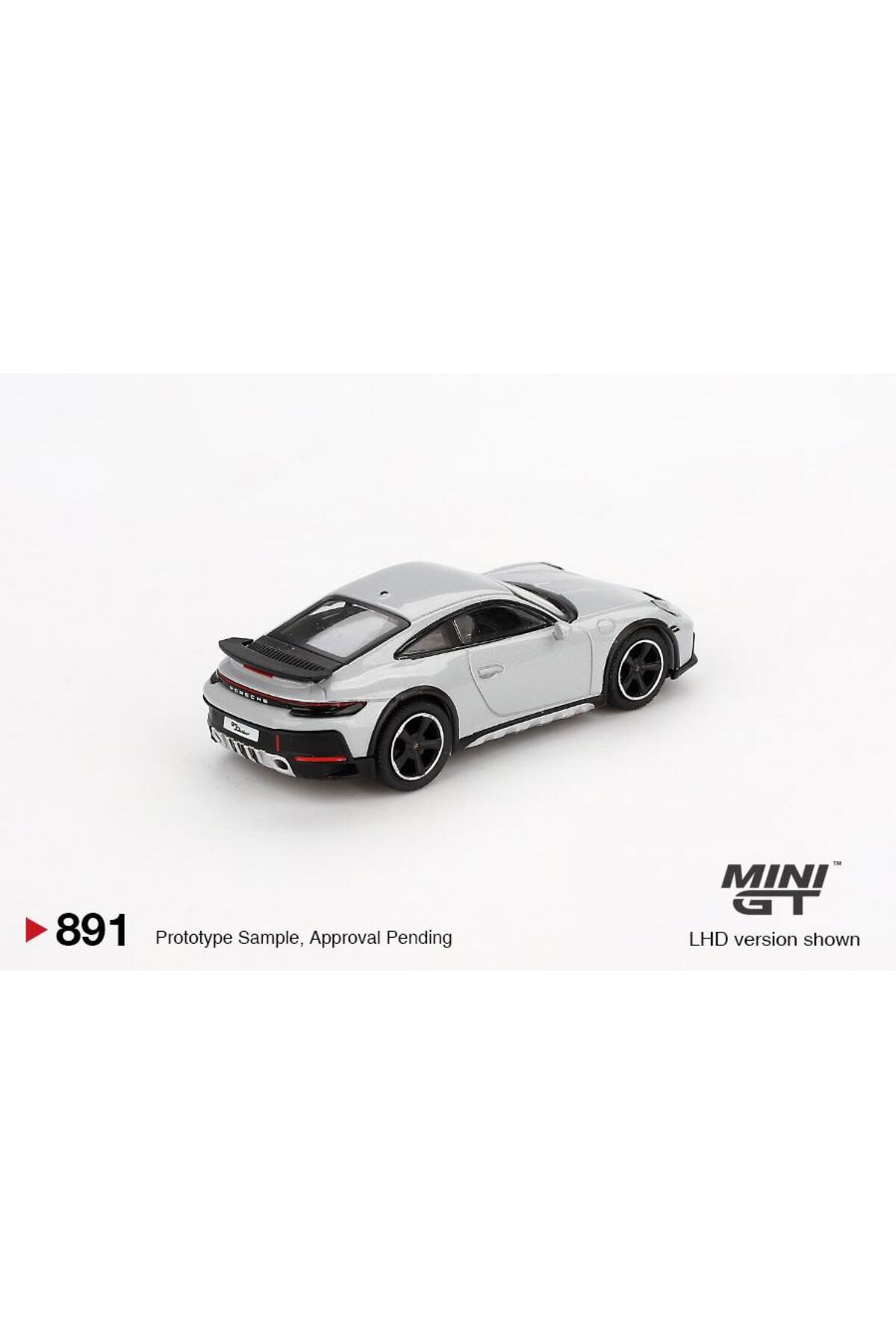 مدل خودرو پورشه 911 داکار یخی خاکستری متالیک 891 اورجینال mini gt