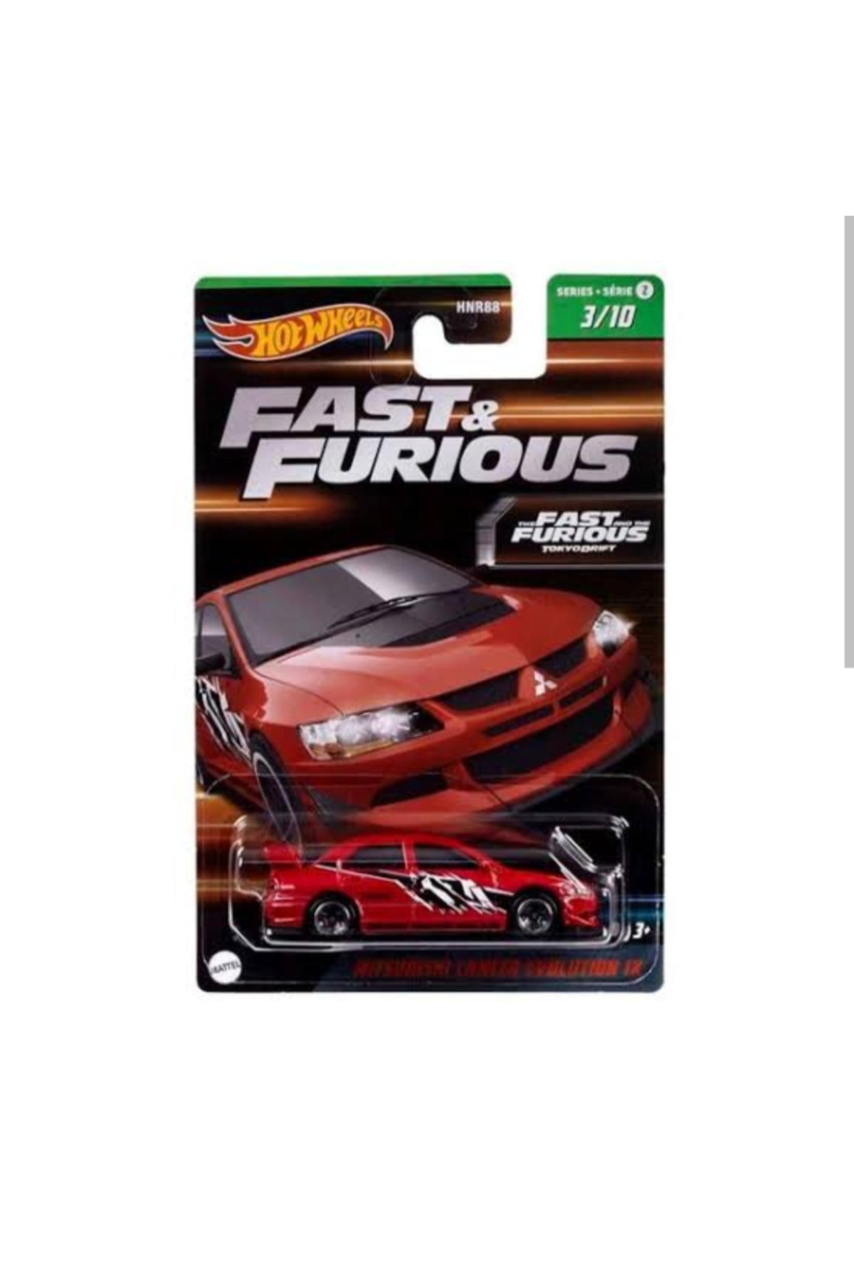 ماشین اسباب بازی سریع و خشمگین میتسوبیشی LANCER EVO 9 هات ویلز اورجینال HOT WHEELS