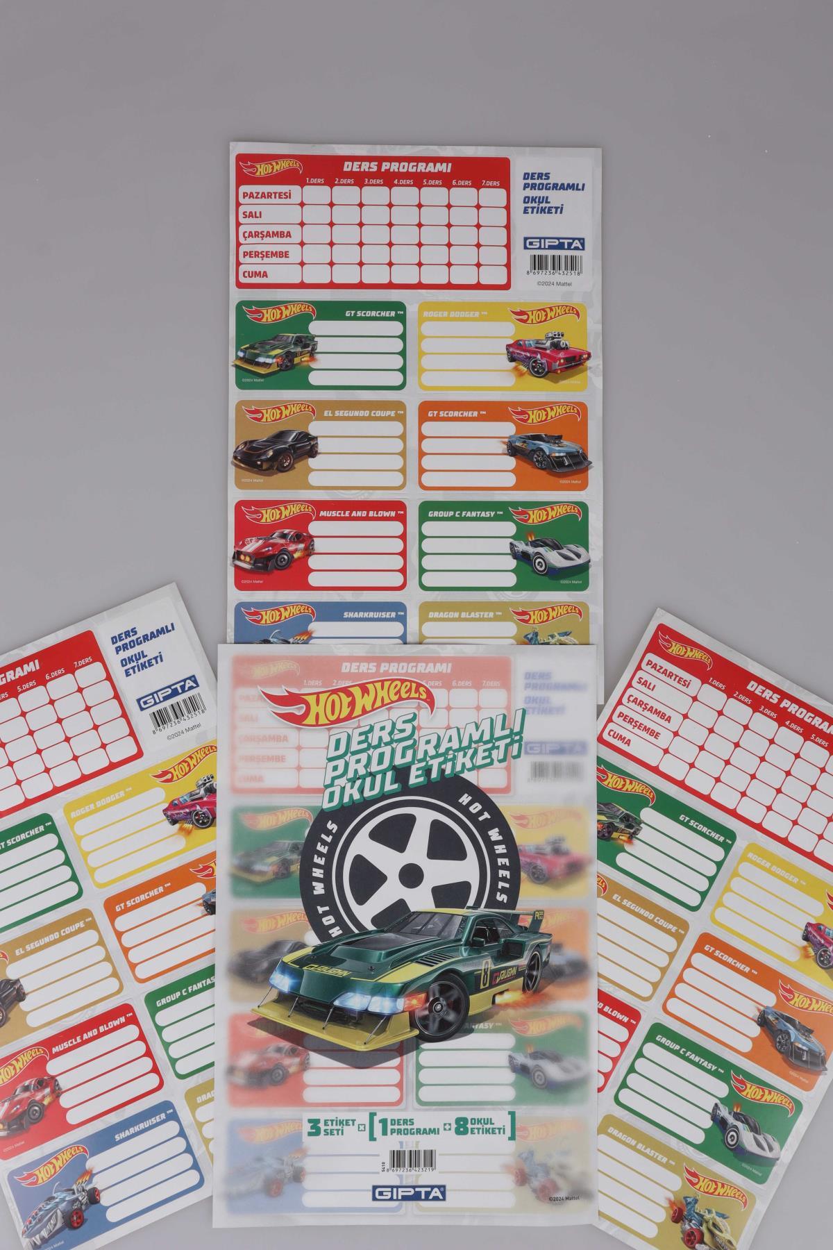 برچسب فصل جدید دارای مجوز چرخ های داغ 24 کامل دوره برنامه ریزی شده هات ویلز اورجینال HOT WHEELS