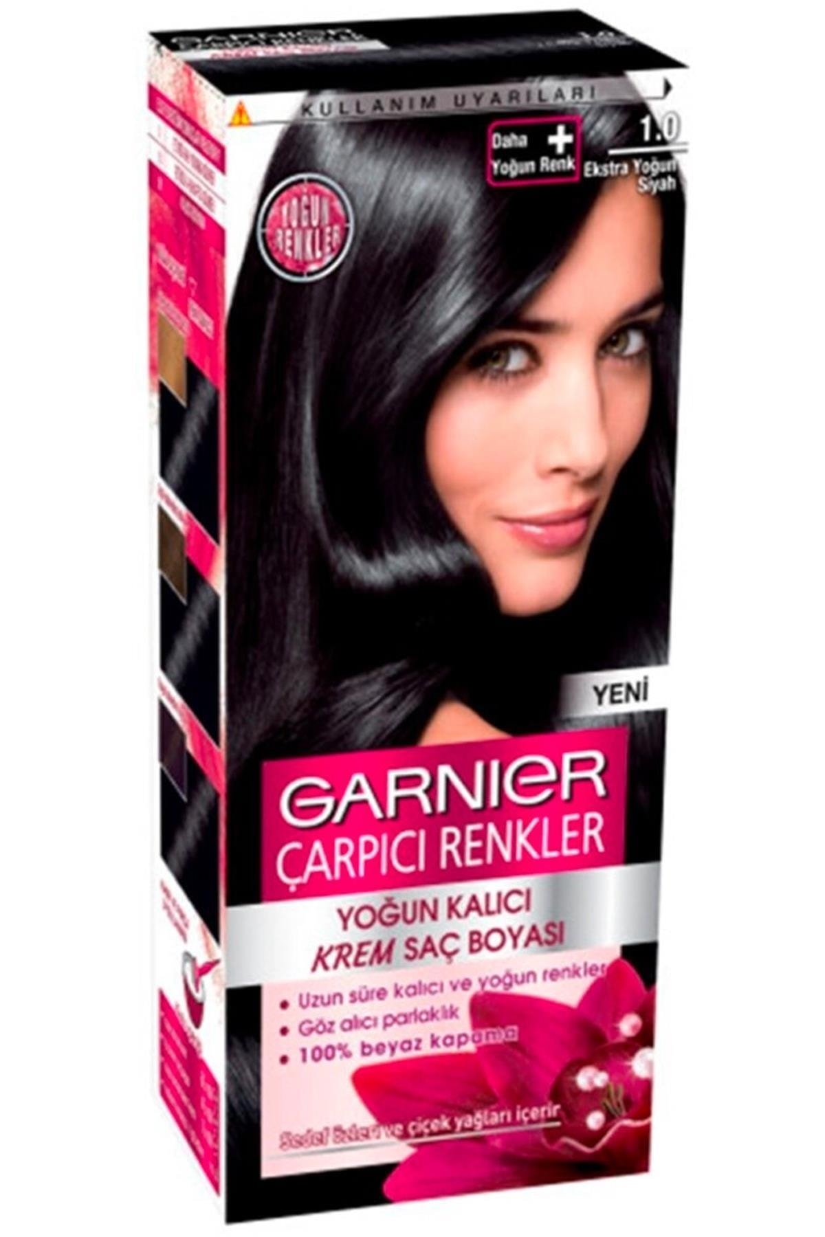 رنگ مو مردانه و زنانه برند: طبیعی 1.0 دسته سیاه فشرده اضافی: Garnier