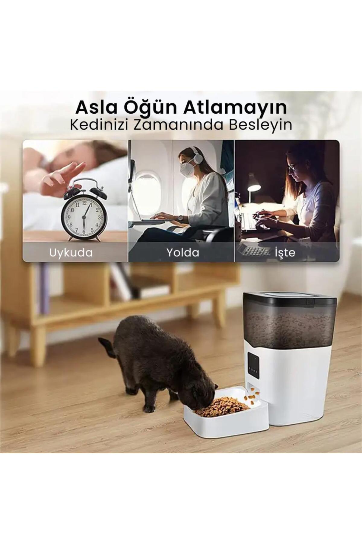 غذادهنده خودکار گربه و سگ پتفیت Petfit Feline Prime، ۳ لیتری، Wi-Fi و دوربین‌دار