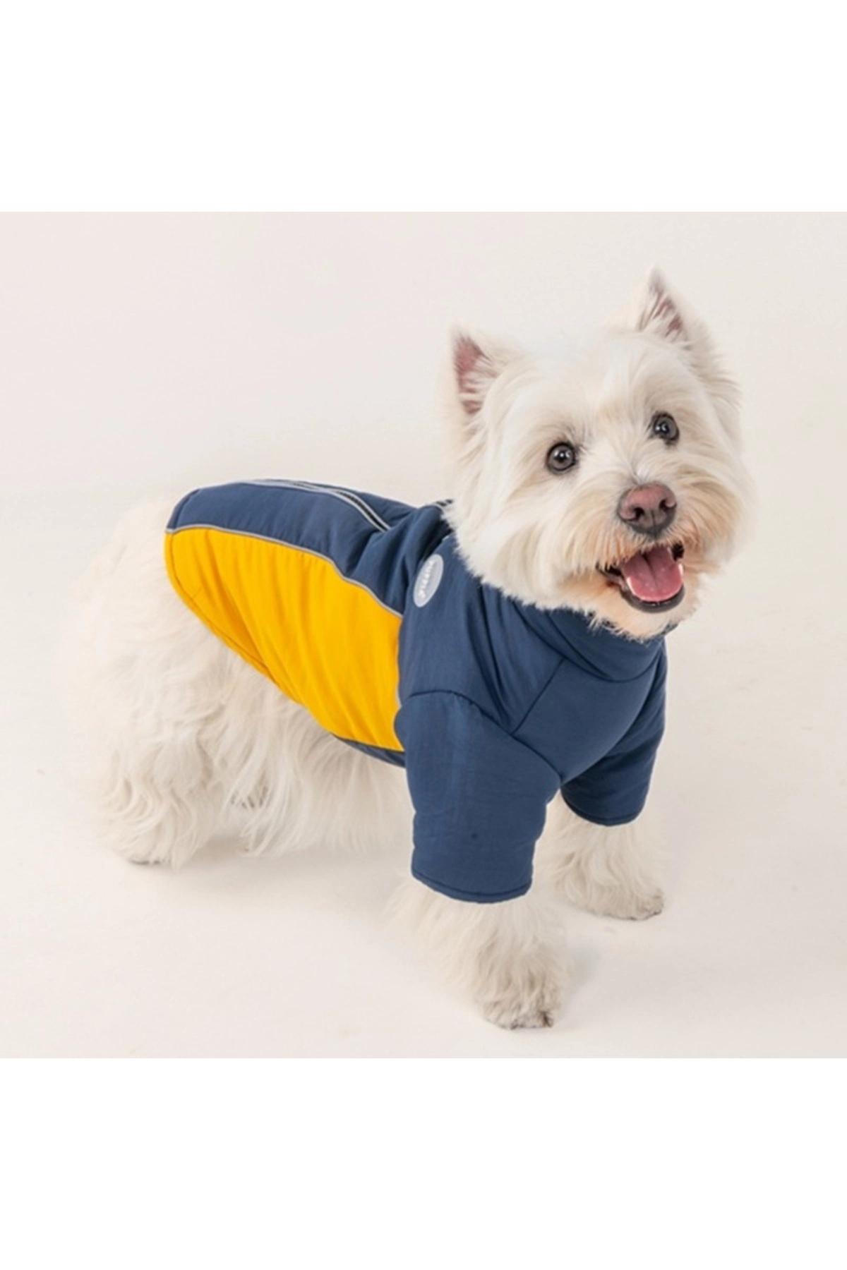 کاپشن سگ پوپیا Puppia مدل Terrain Active Jacket، سرمه‌ای