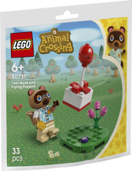 مجموعه ساختنی لگو LEGO انیمال کراسینگ Animal Crossing تام نوک و هدیه بالونی مدل 30731، ۳۳ قطعه، حداقل سن ۶ سال