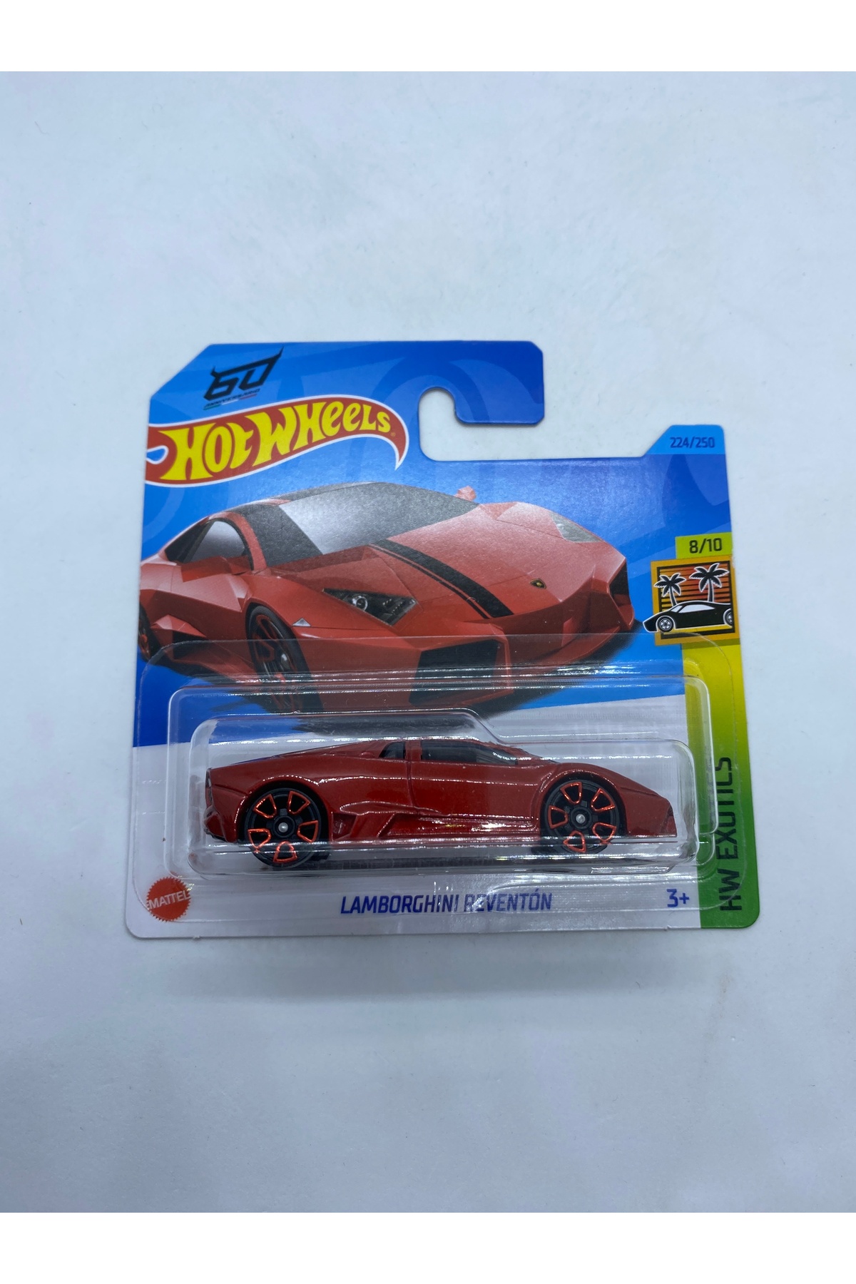 ماشین اسباب بازی لامبورگینی REVENTON قرمز هات ویلز اورجینال HOT WHEELS