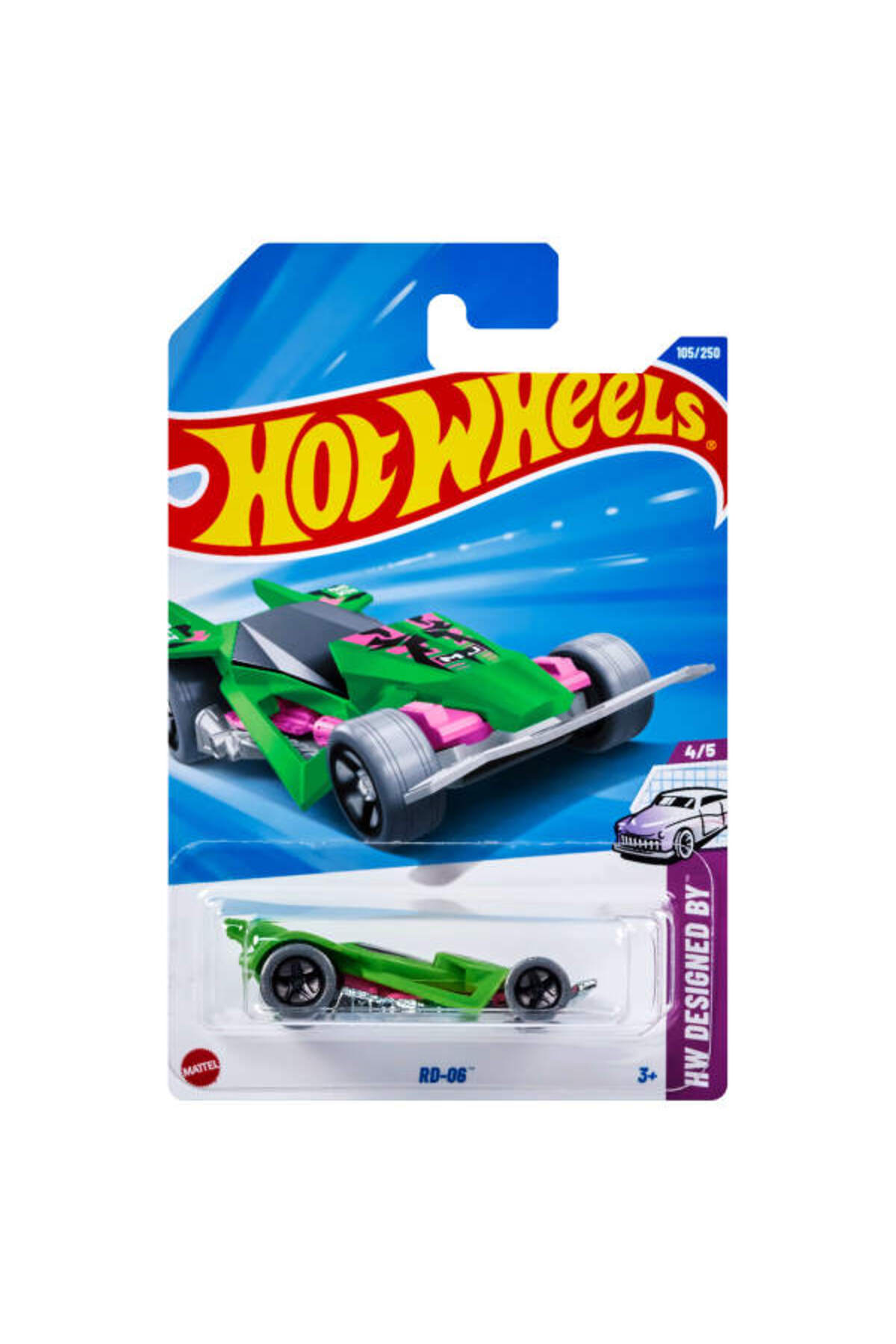 ماشین اسباب بازی SINGLE CARS RD Q6 HYX82 SHORT CARD 1 64 از ترکیه HOT WHEELS