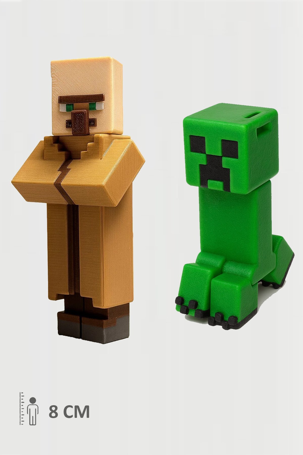 اسباب بازی های فیگور دیگر متحرک روستایی ماینکرافت و خزنده ست FigürDizayn