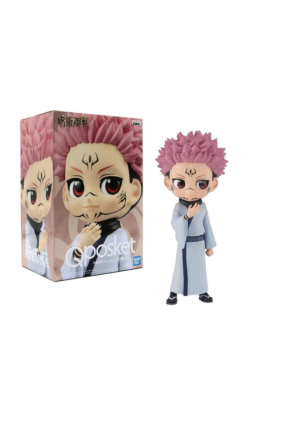 فیگور Q POSKET JUJUTSU KAISEN به SUKUNA.B اندازه 14CM اصل Banpresto