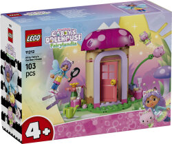 مجموعه ساختنی خانه باغچه پری‌گربه لگو LEGO، خانه عروسکی گبی، مدل 11212، ۱۰۳ قطعه
