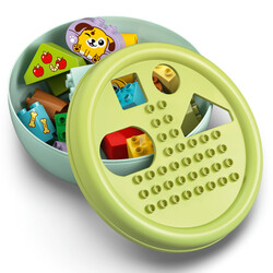 مجموعه ساختنی سگ‌خانه شکل‌سنج لگو LEGO DUPLO مدل 10441، ۱۷ قطعه، حداقل سن ۱.۵ سال