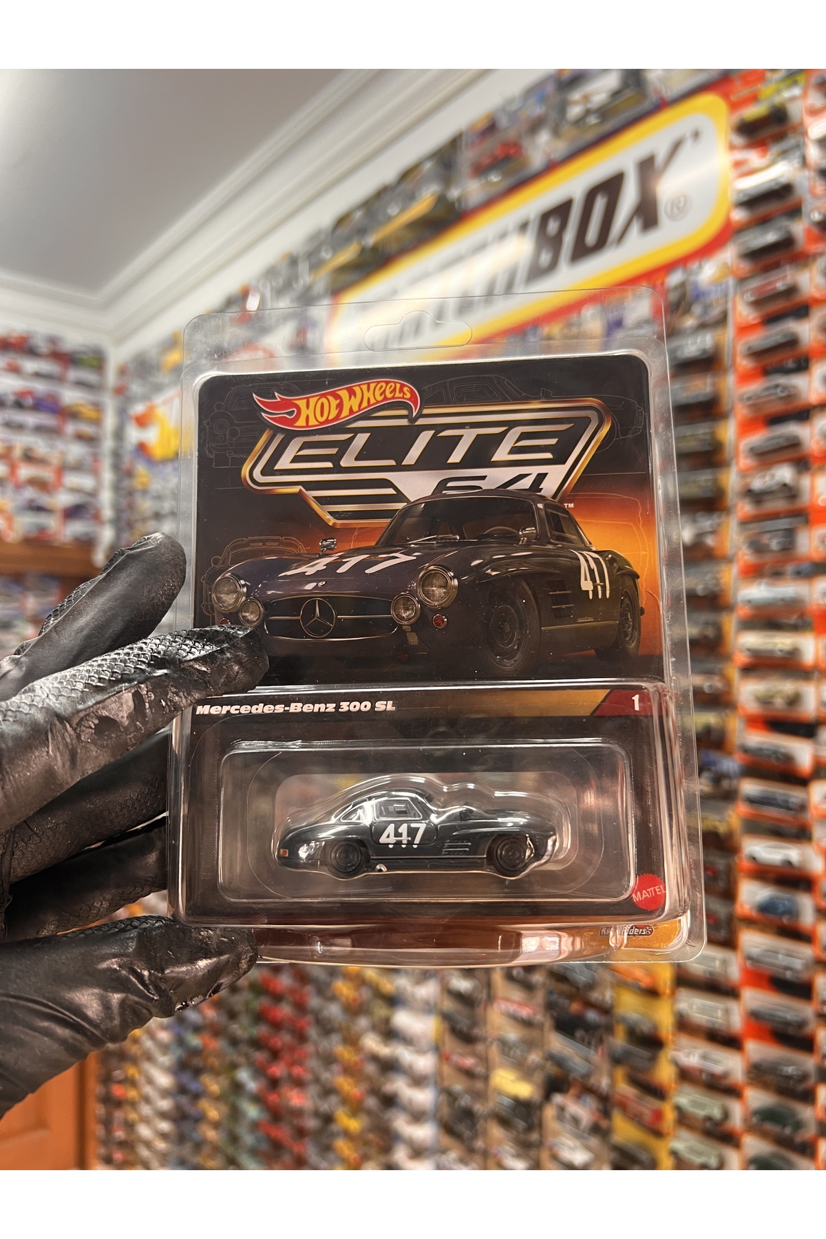 ماشین اسباب بازی RLC مرسدس بنز 300 SL سری ویژه از ترکیه HOT WHEELS