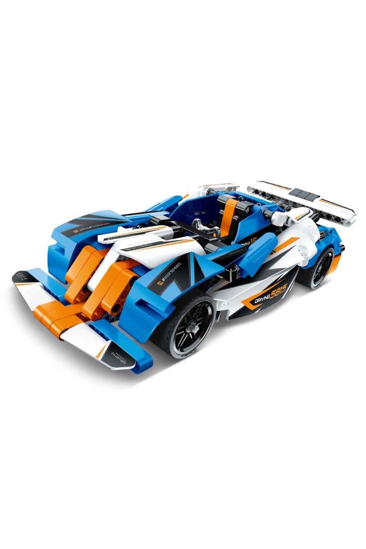 لگو و اسباب بازی های ساخت محور IM. MASTER PULL AND DROP MOTORCYCLE BLUE 202 PIECES از ترکیه im Master