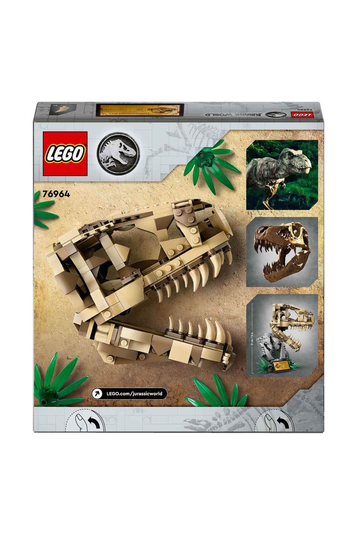 لگو و اسباب بازی های ساخت محور فسیل دایناسور: T. REX SKULL 76964 یا برای کودکان 9 سال به بالا از ترکیه LEGO