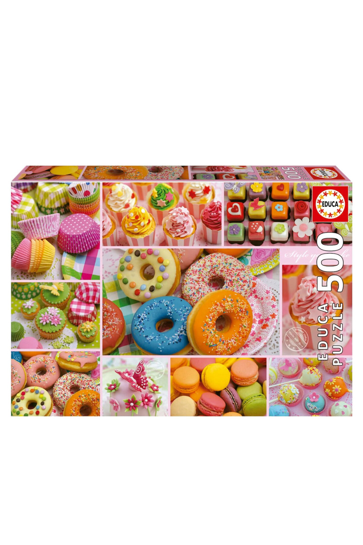 پازل 500 PIECE SWEET PARTY COLLAGE PUZZLE 19904 از ترکیه Educa Puzzle