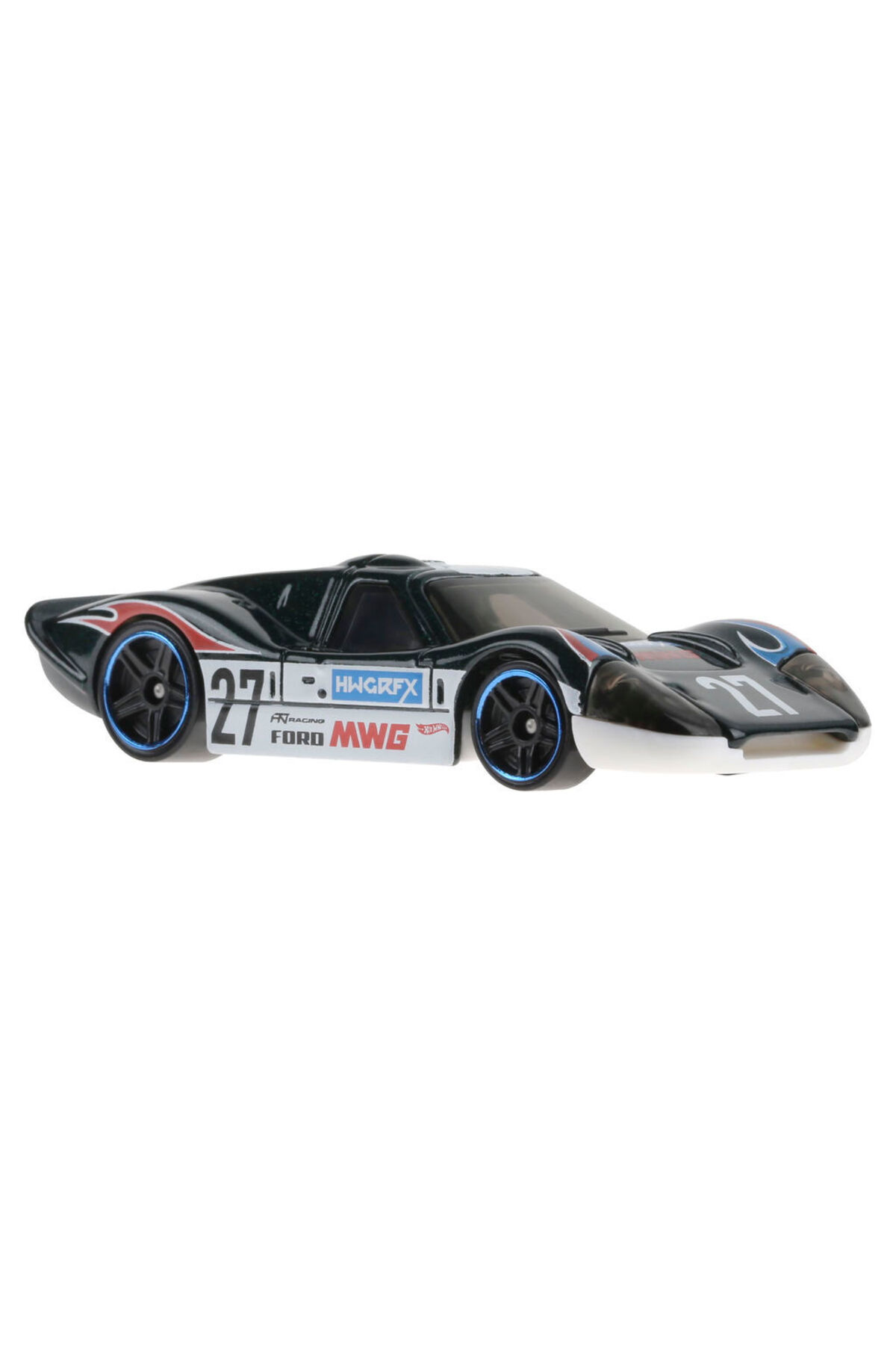 ماشین اسباب بازی SINGLE CARS 67 FORD GT40 MK.IV HTC69 هات ویلز اورجینال HOT WHEELS