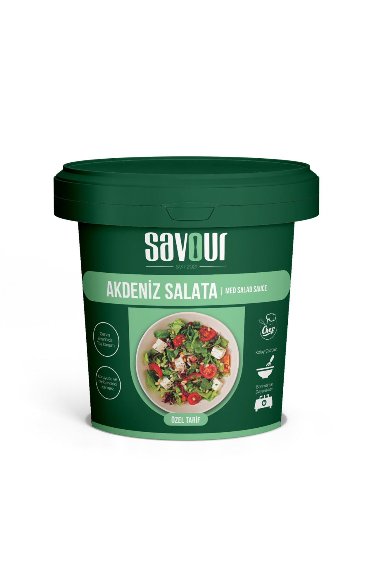 سایر ادویه ها سس سالاد مدیترانه 500 گرم SVR