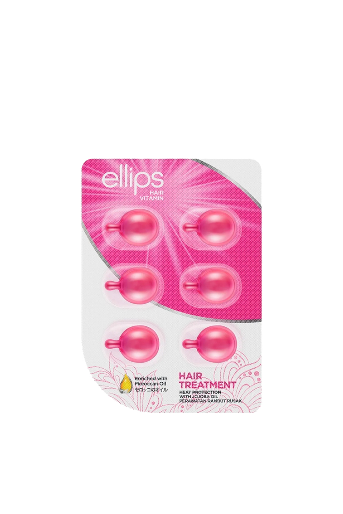 ویتامین مو 6 کپسول REPAIR CARE CURE Ellips