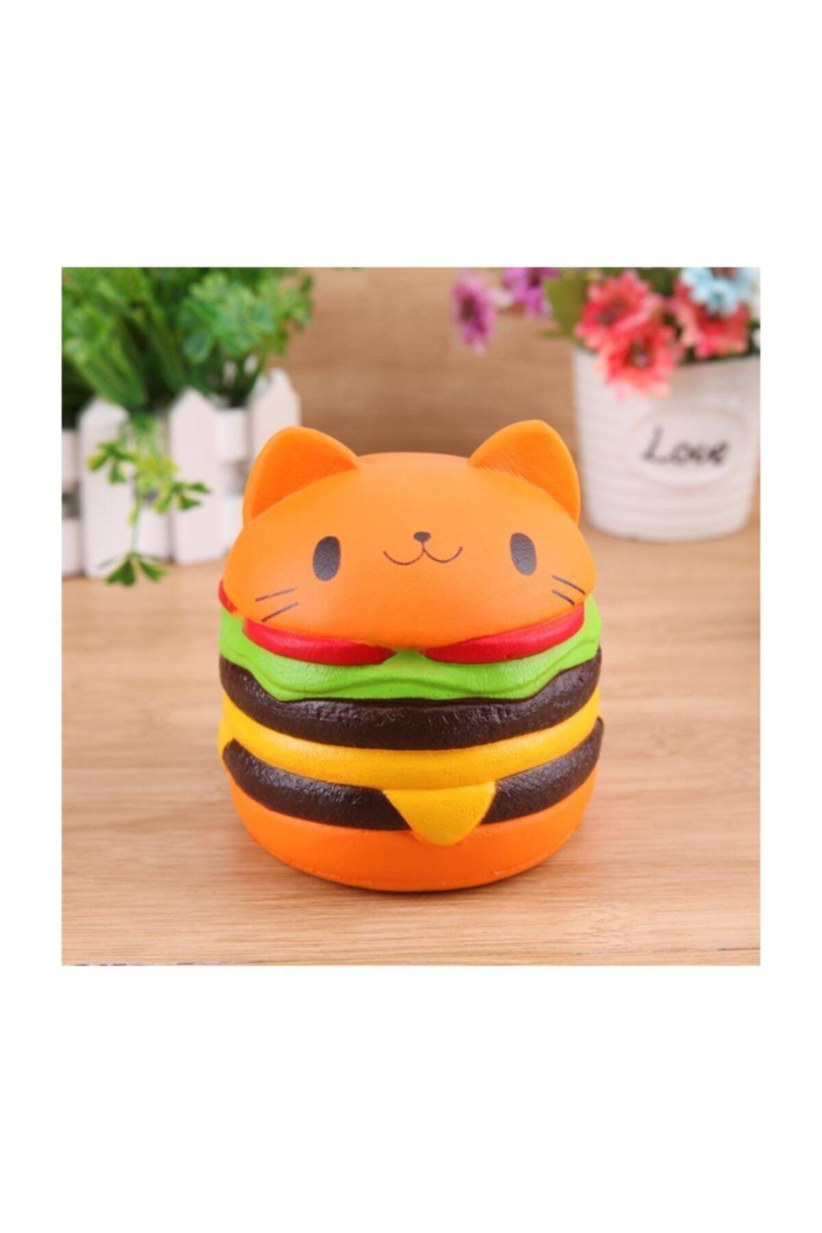 اسباب بازی های پشمی همبرگر SQUISHY SUKUSHI SLOW RISING TOY Squishy
