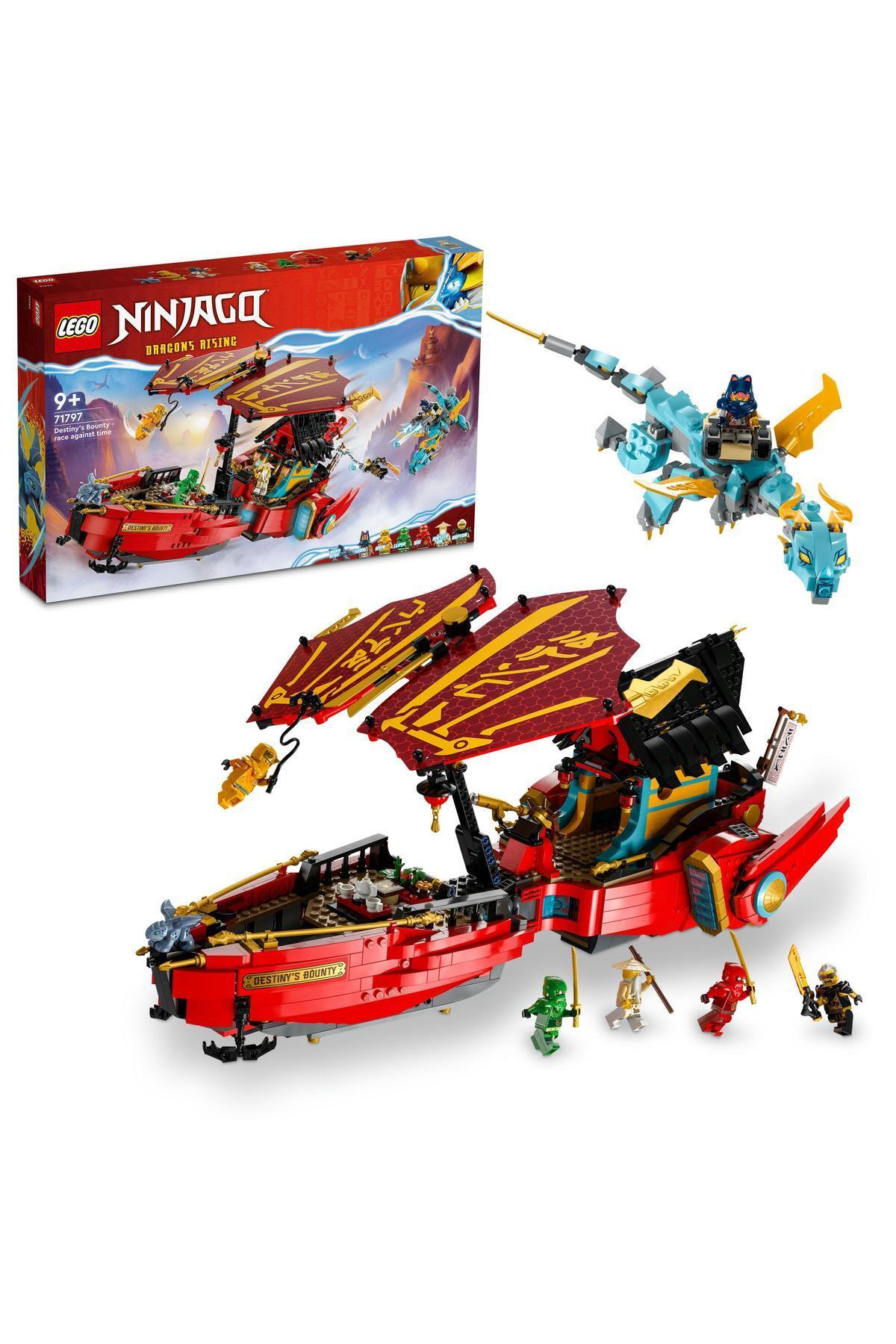 LEGO لگو جایزه سرنوشت – مسابقه با زمان 71797 ست ساختمان اسباب بازی (1739 قطعه)