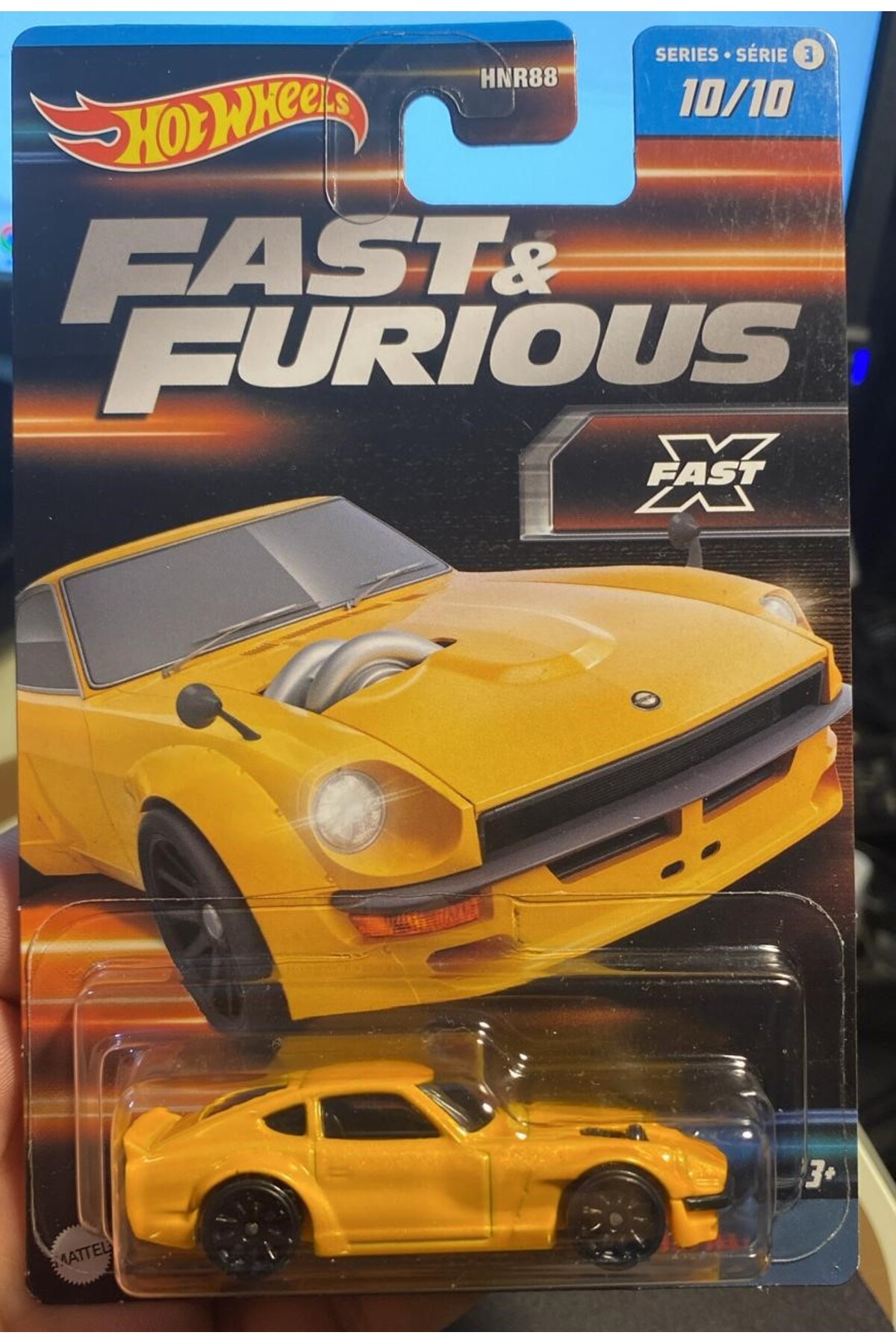 ماشین اسباب بازی سریع خشمگین DATSUN Z40Z مدل مجموعه سفارشی هات ویلز اورجینال HOT WHEELS