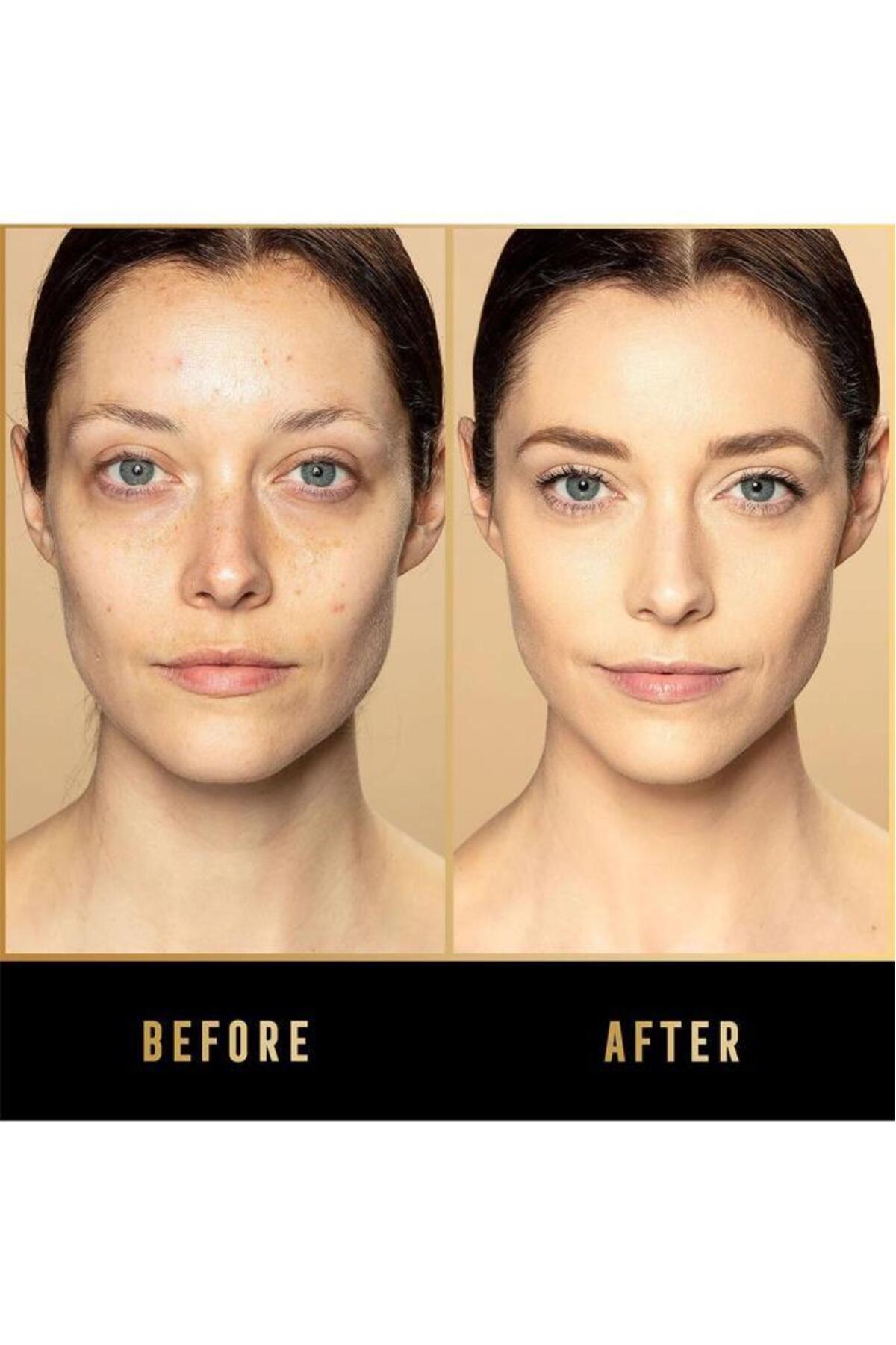 کرم پودر FACEFINITY 3IN1 بنیاد شماره: 76 گرم طلایی Max Factor