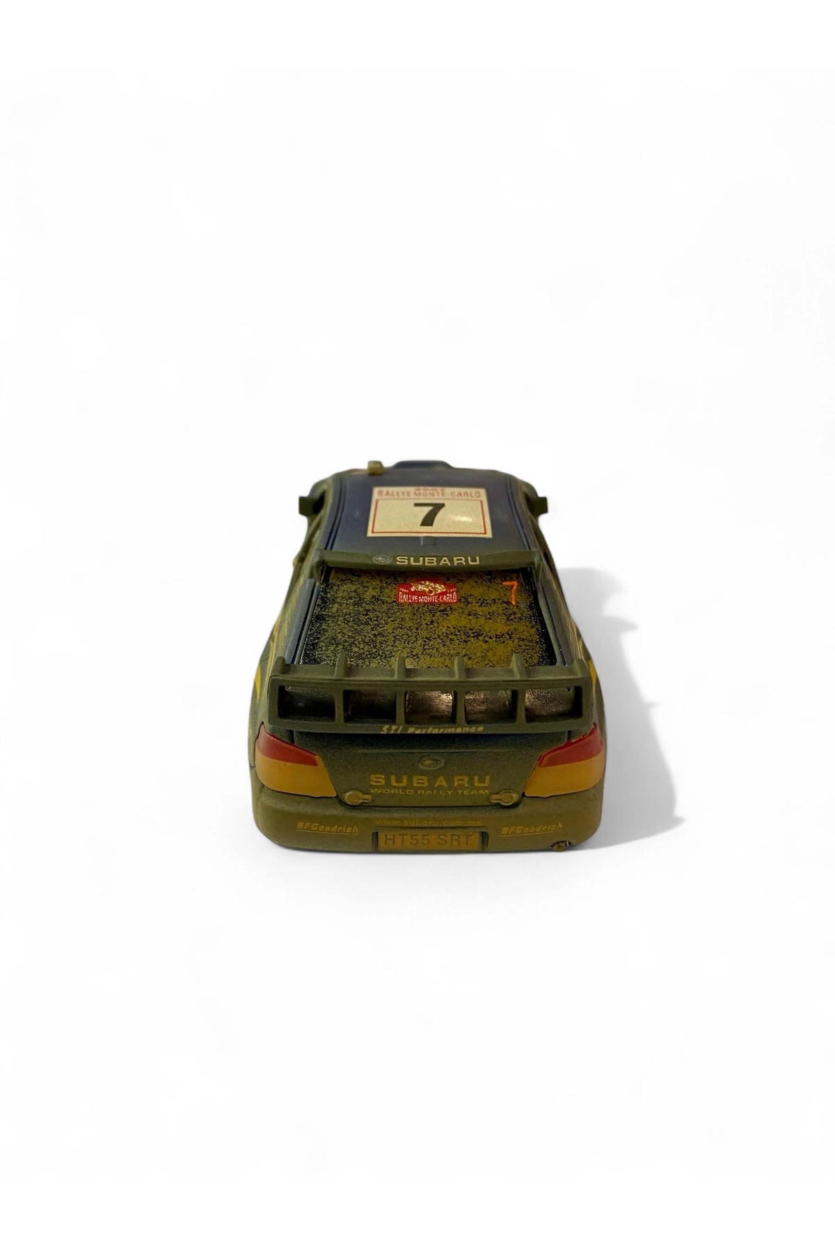مدل خودرو نسخه 1 36 2007 سوبارو ایمپرزا WRC MUDDY بررسی چک اورجینال Kinsmart