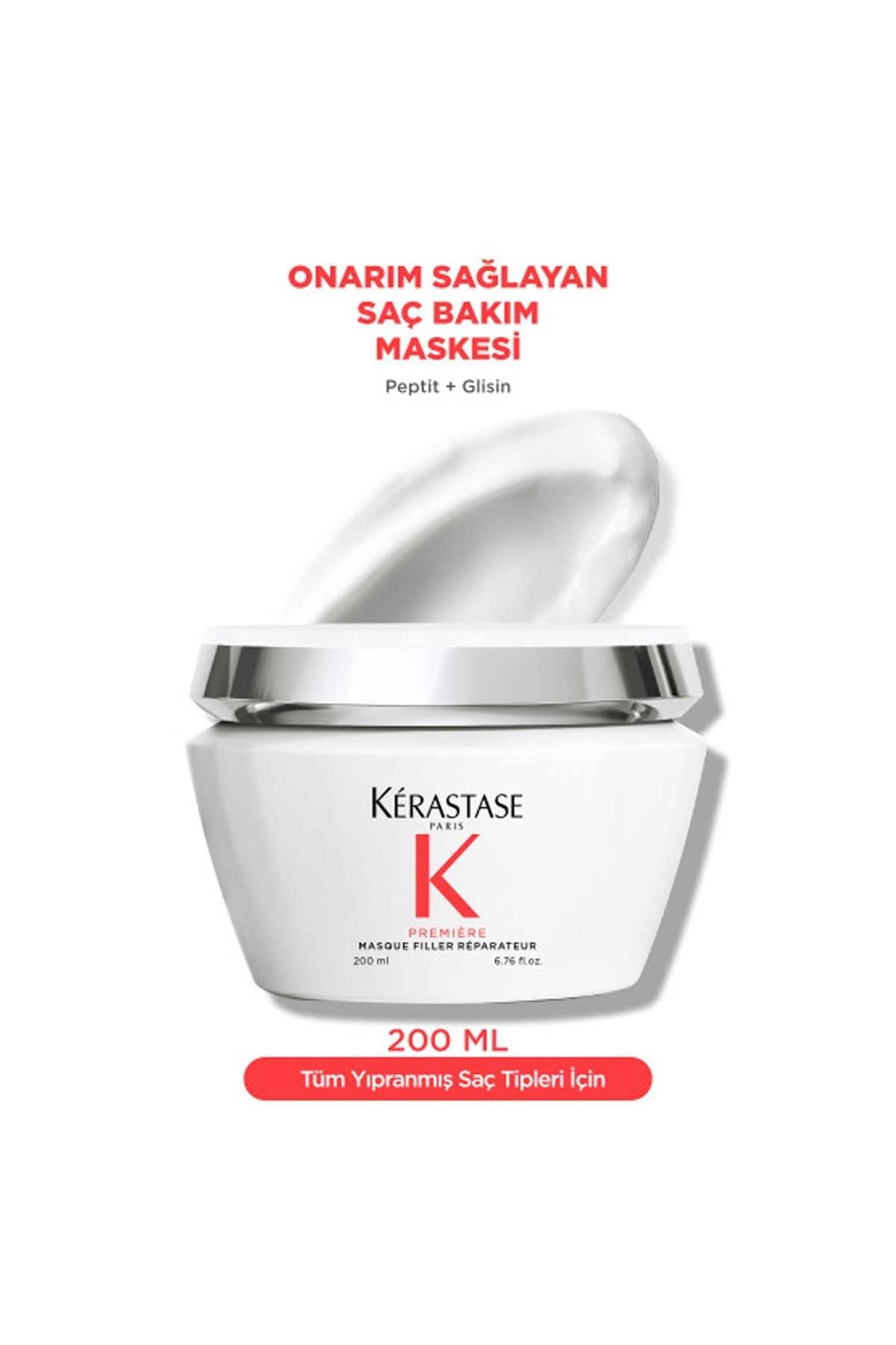 ماسک موی الفانت پرمیر جایگزین کننده برای موهای شکسته 200 میلی لیتر کراستاس Kerastase