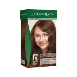 رنگ مو ناتوریجین Naturigin با ترکیبات ارگانیک شماره 6.34 بلوند تیره مسی متوسط
