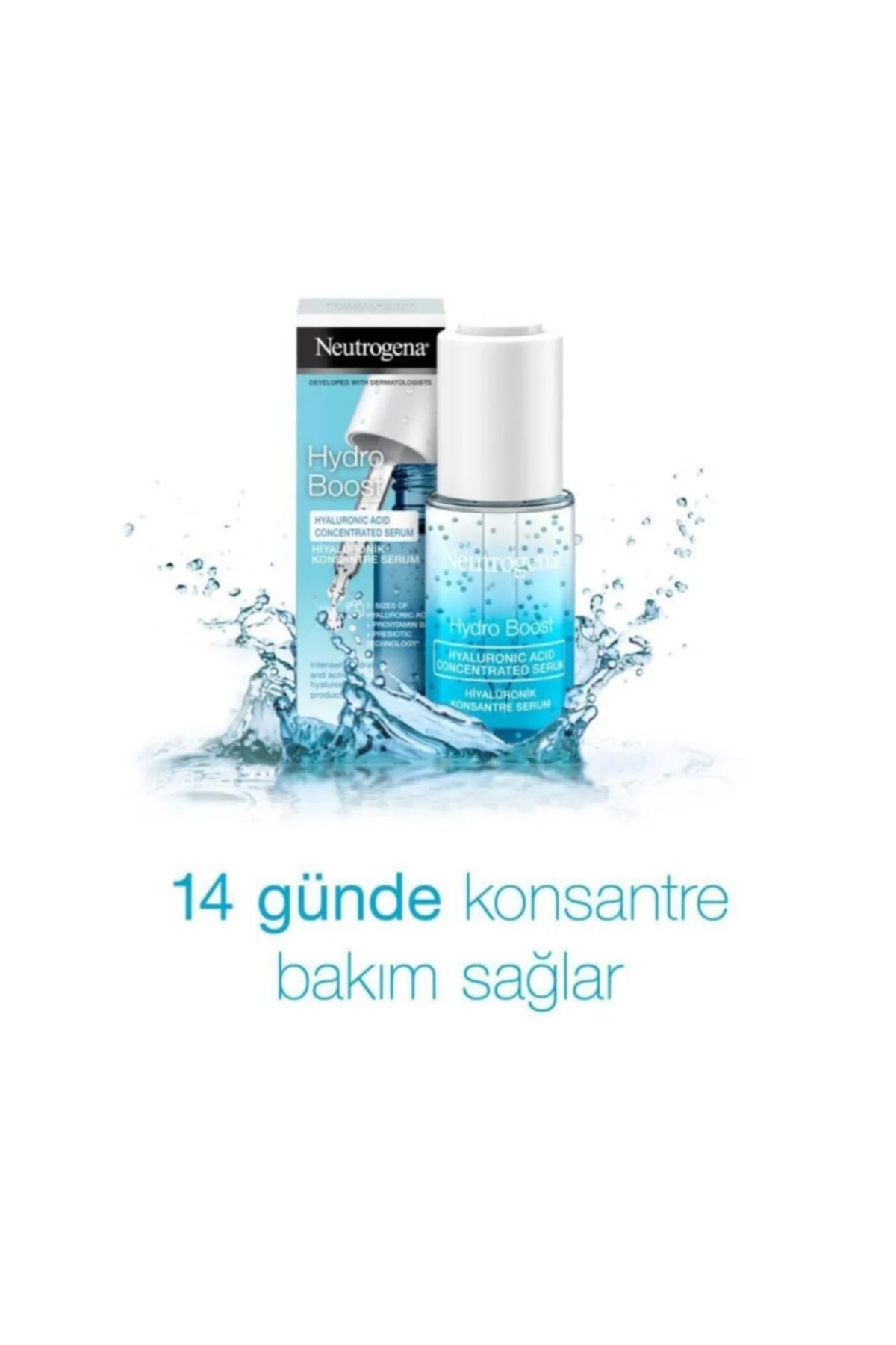 سرم پوست هیدرو تقویت هیالورونیک 15 میل Neutrogena
