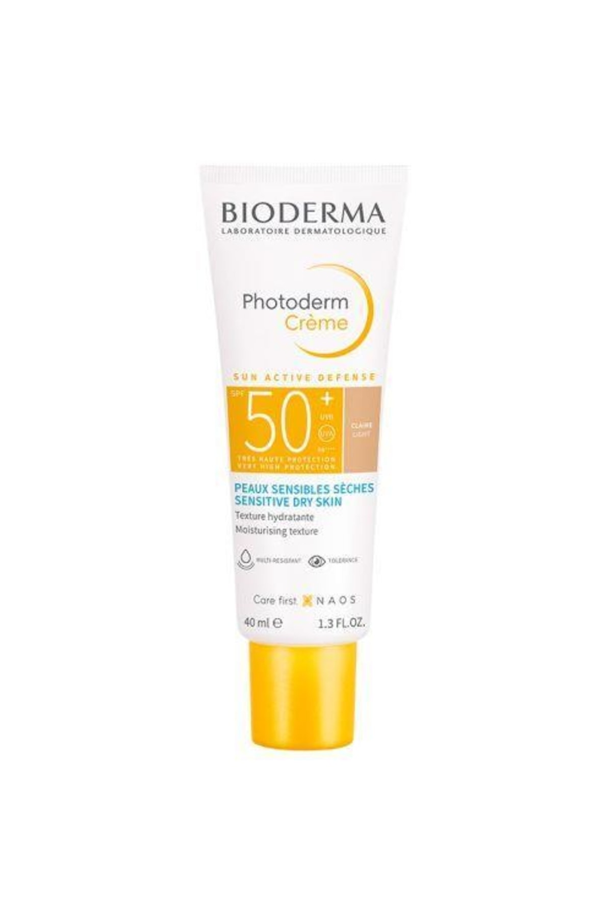Bioderma کرم ضدآفتاب SPF50+ رنگی Photoderm با رطوبت رسانی 40 میلی لیتر