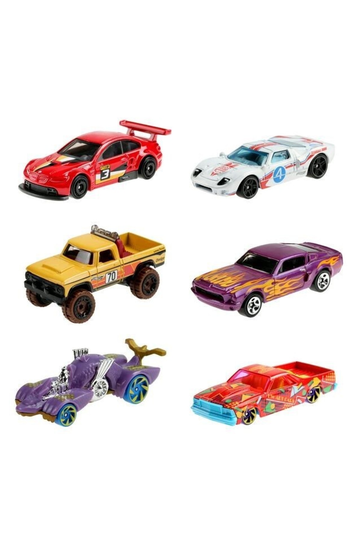 ماشین اسباب بازی اتومبیل های غافلگیرانه 10 هات ویلز اورجینال HOT WHEELS