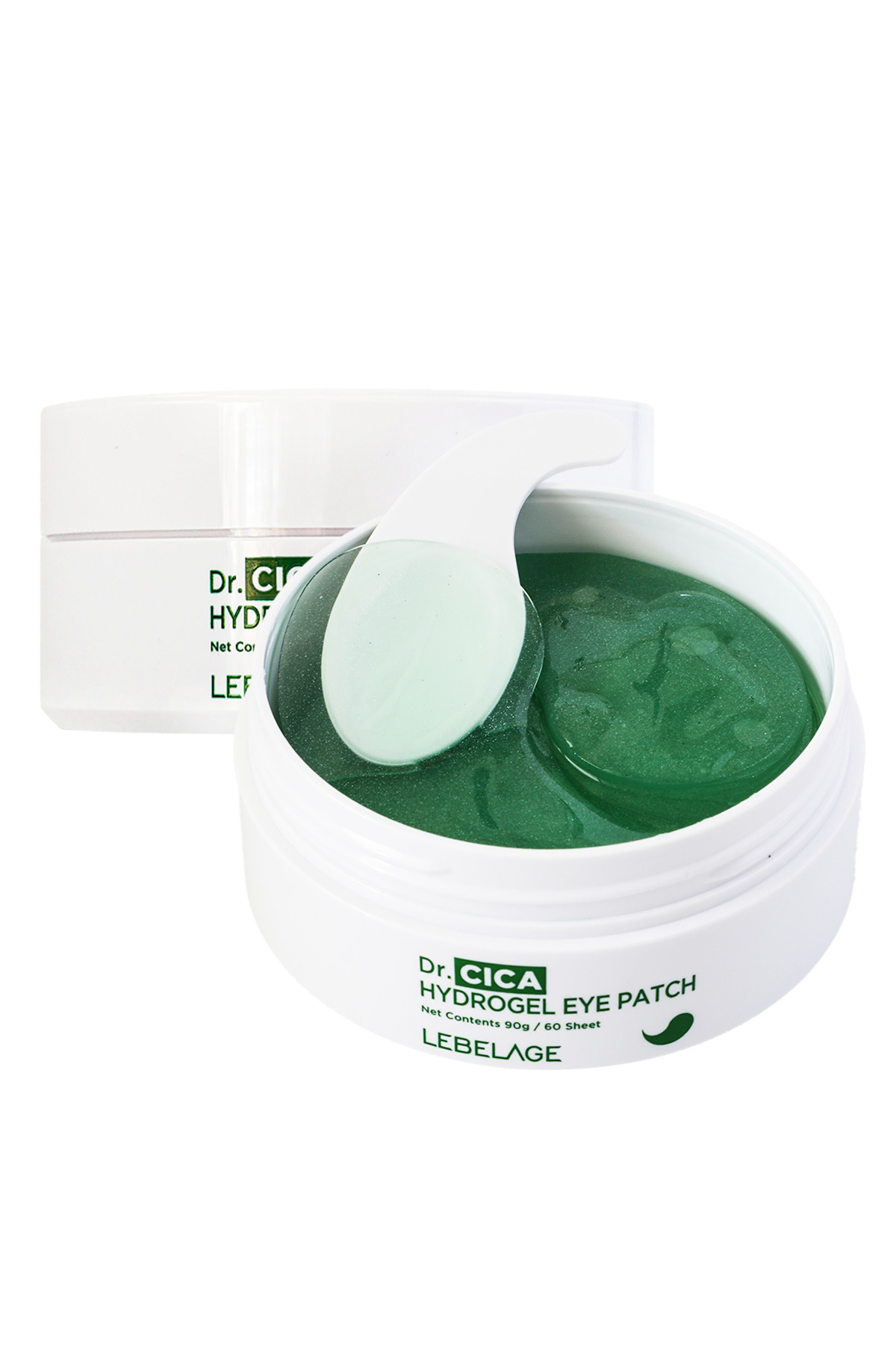 ماسک چشم مرطوب کننده حاوی CENTELLA ASIATICA 60 LEBEGE DR CICA PATCH سنتلا LEBELAGE