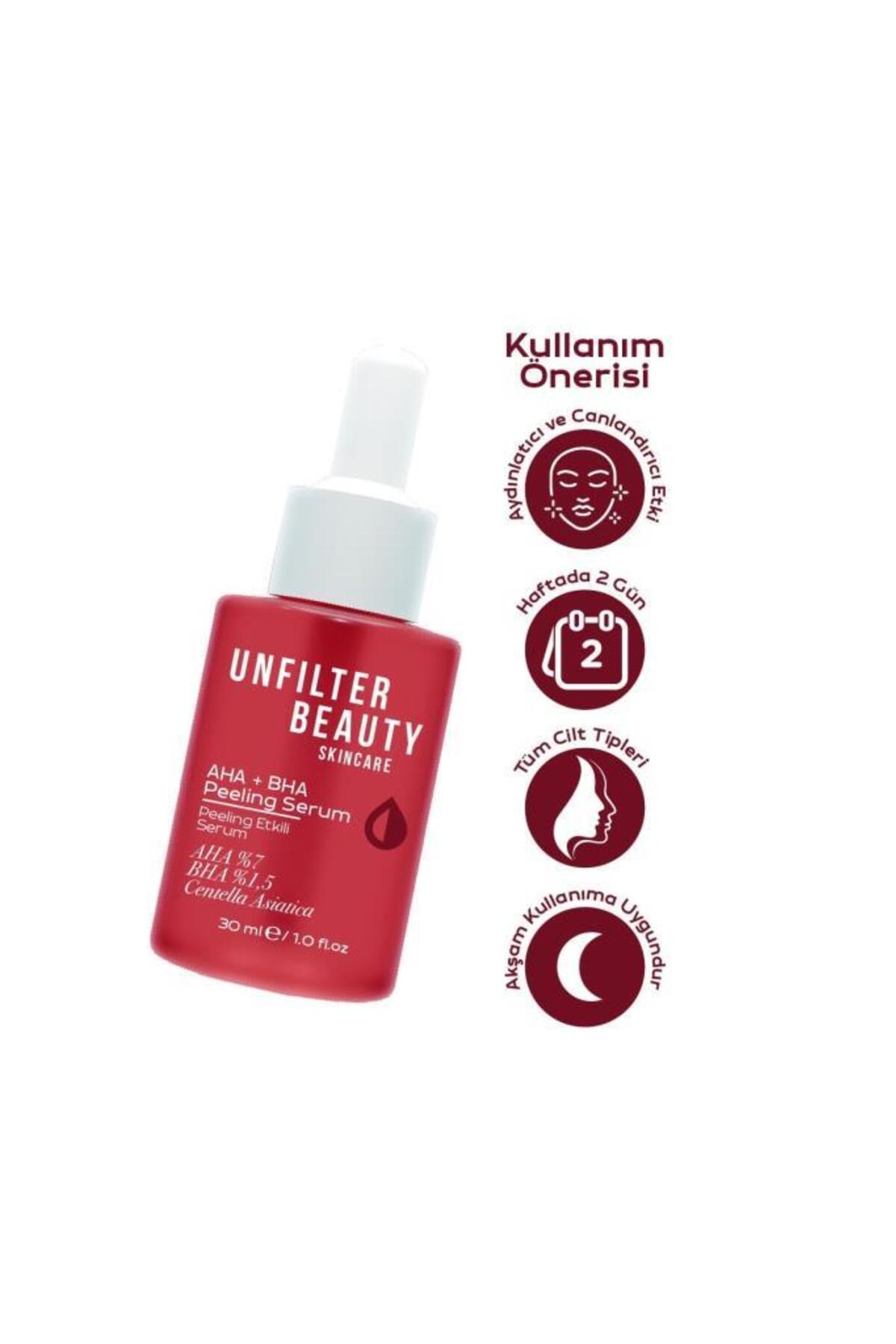 اسکراب صورت لایه برداری سرم 30 میل Unfilter Beauty