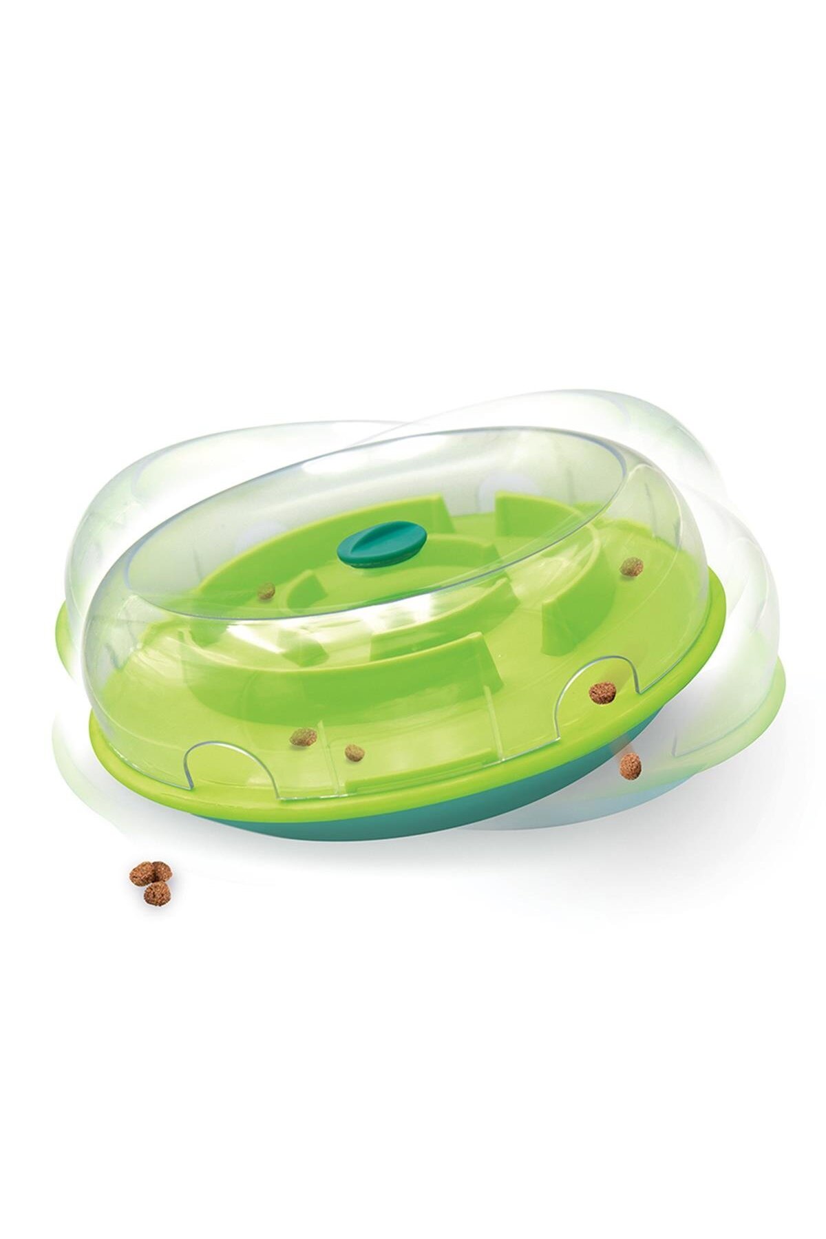 اسباب‌بازی پازلی تشویقی سگ اوت‌وارد هاوند Outward Hound Wobble Bowl، متوسط، بنفش