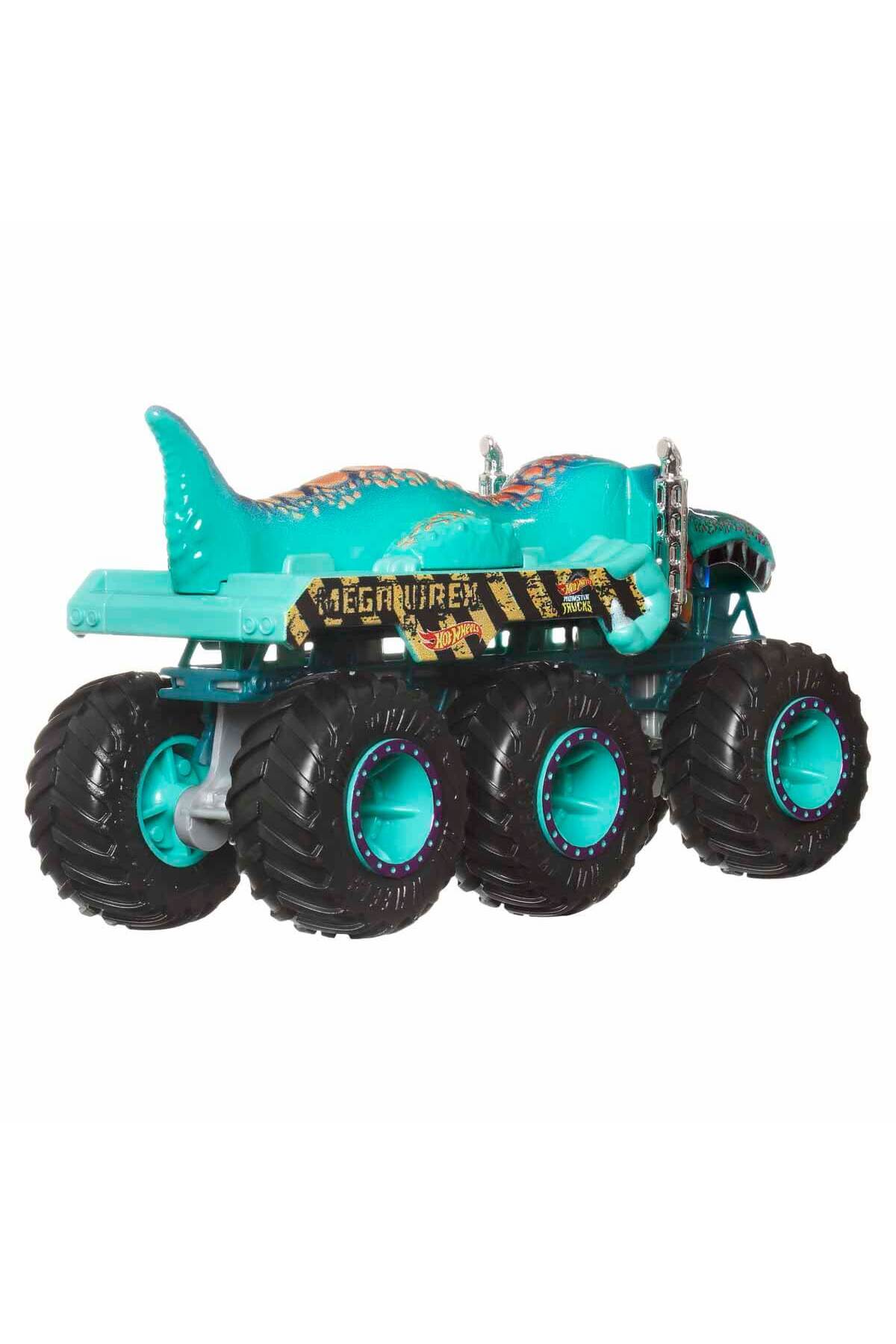 ماشین اسباب بازی 1:64 چرخ های هیولا کامیون MEGA WREX HWN87 هات ویلز اورجینال HOT WHEELS