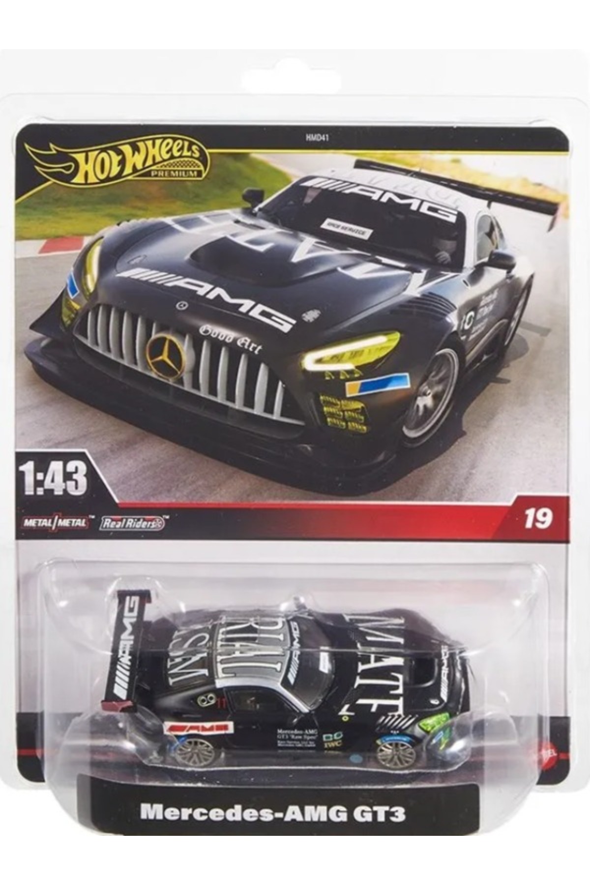 ماشین اسباب بازی 1:43 مرسدس پریمیوم AMG GT3 از ترکیه HOT WHEELS