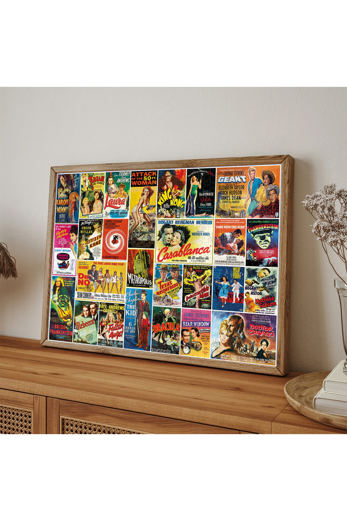 پازل پوسترهای فیلم VINTAGE 1000 PIECE PUZZLE از ترکیه Ks Games