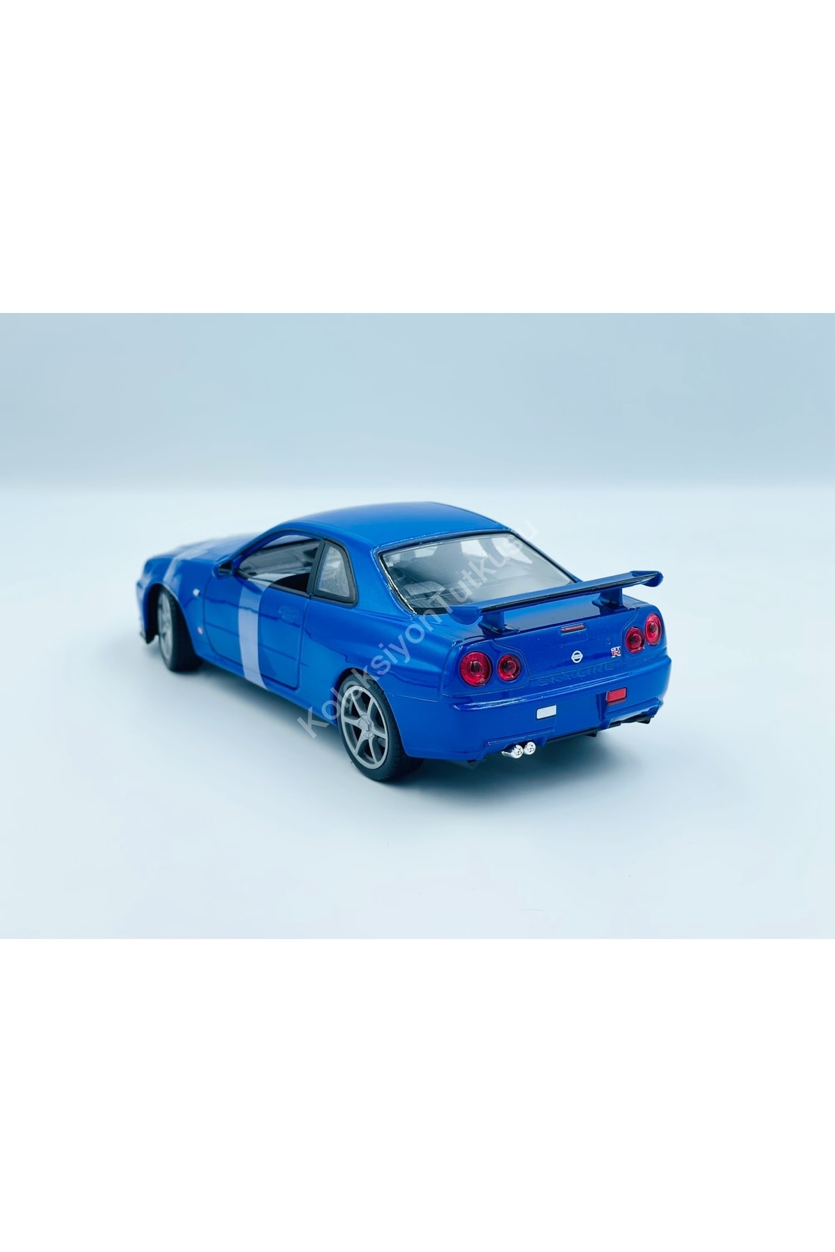 مدل خودرو COLLECTIONTUTUSU 1 24 SCALE NISSAN SKYLINE GTR R34 ماشین اورجینال WELLY