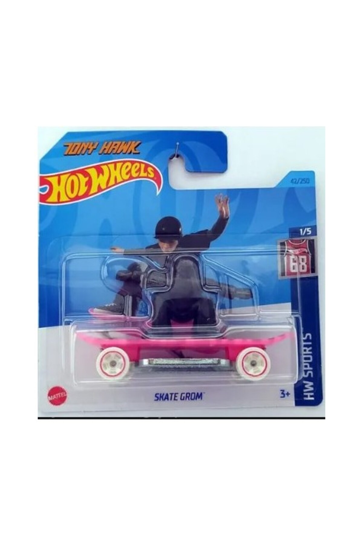 ماشین اسباب بازی اسکیت GROM HKH79 هات ویلز اورجینال HOT WHEELS