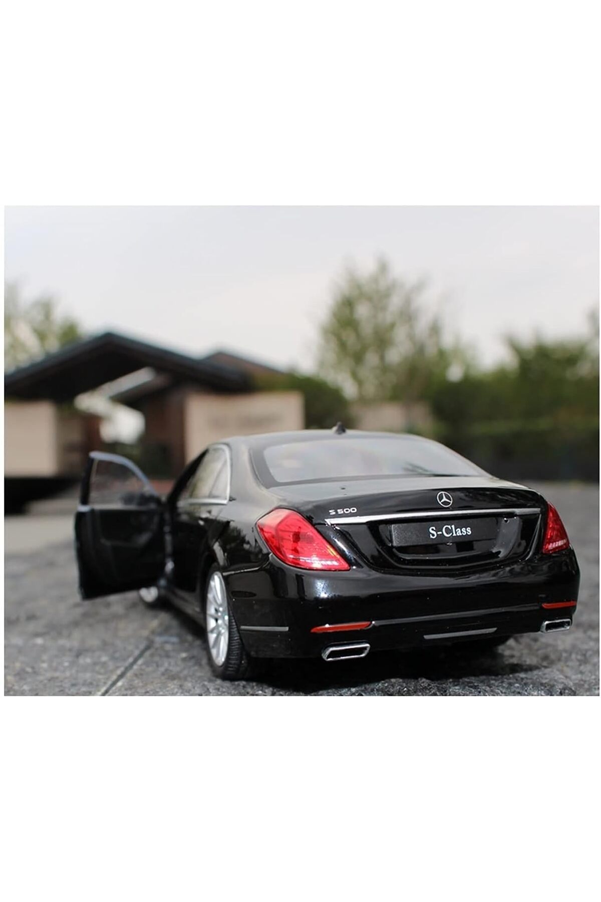 ماشین اسباب بازی مرسدس بنز S CLASS 1:24 SCALE DIECAST MODEL CAR BLACK EDITION اصل دارای مجوز Cici Oyuncak