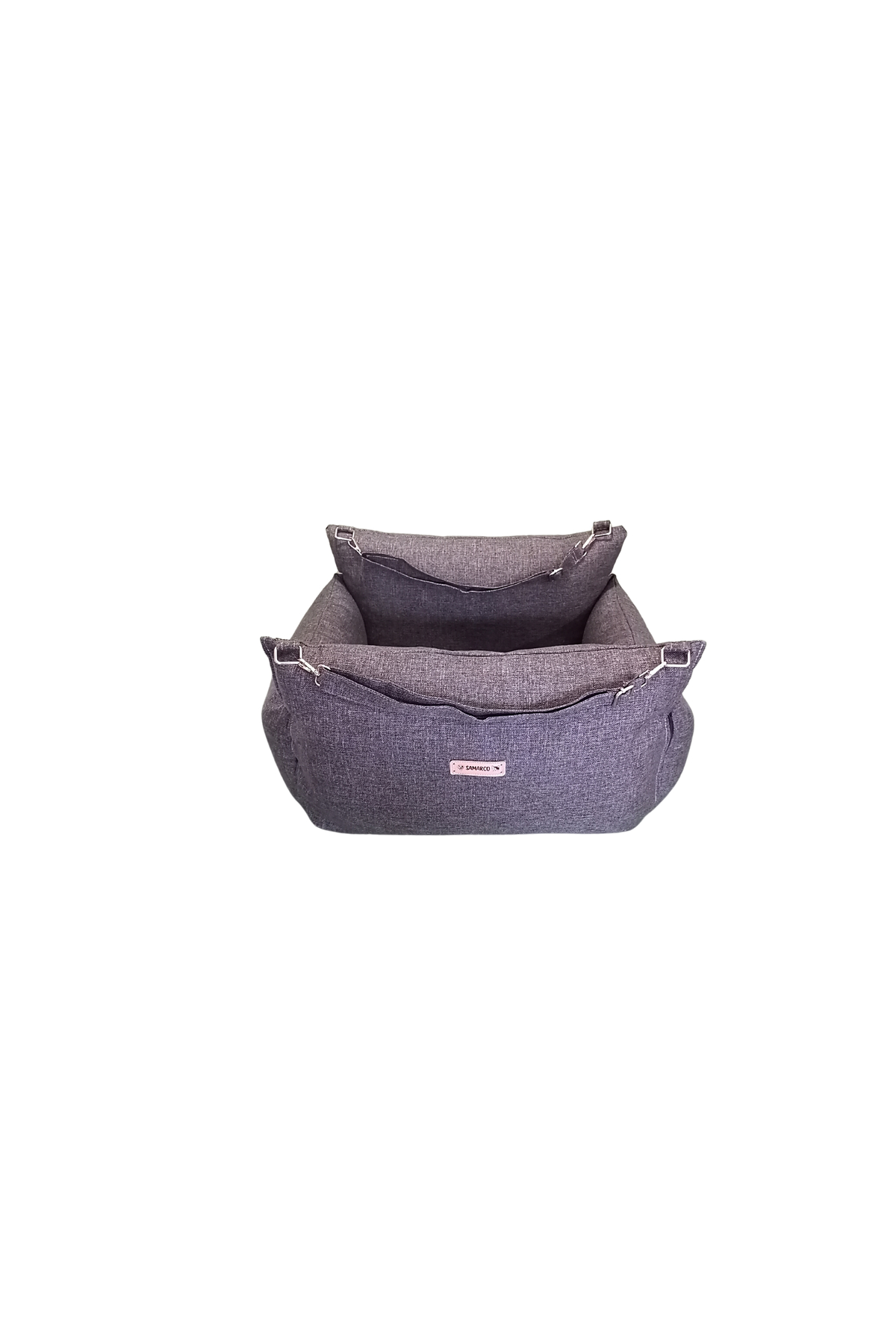 جای خواب و صندلی خودرو سگ و گربه سمارکو Samarco مدل OTOARAÇ، خاکستری