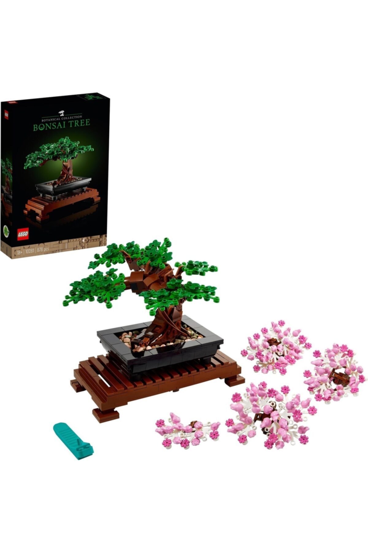 لگو و اسباب بازی های ساخت محور ® CREATOR BONSAI TREE 10281 ست ساختمان مدل قابل نمایش تزئینی برای بزرگسالان 87 اورجینال LEGO