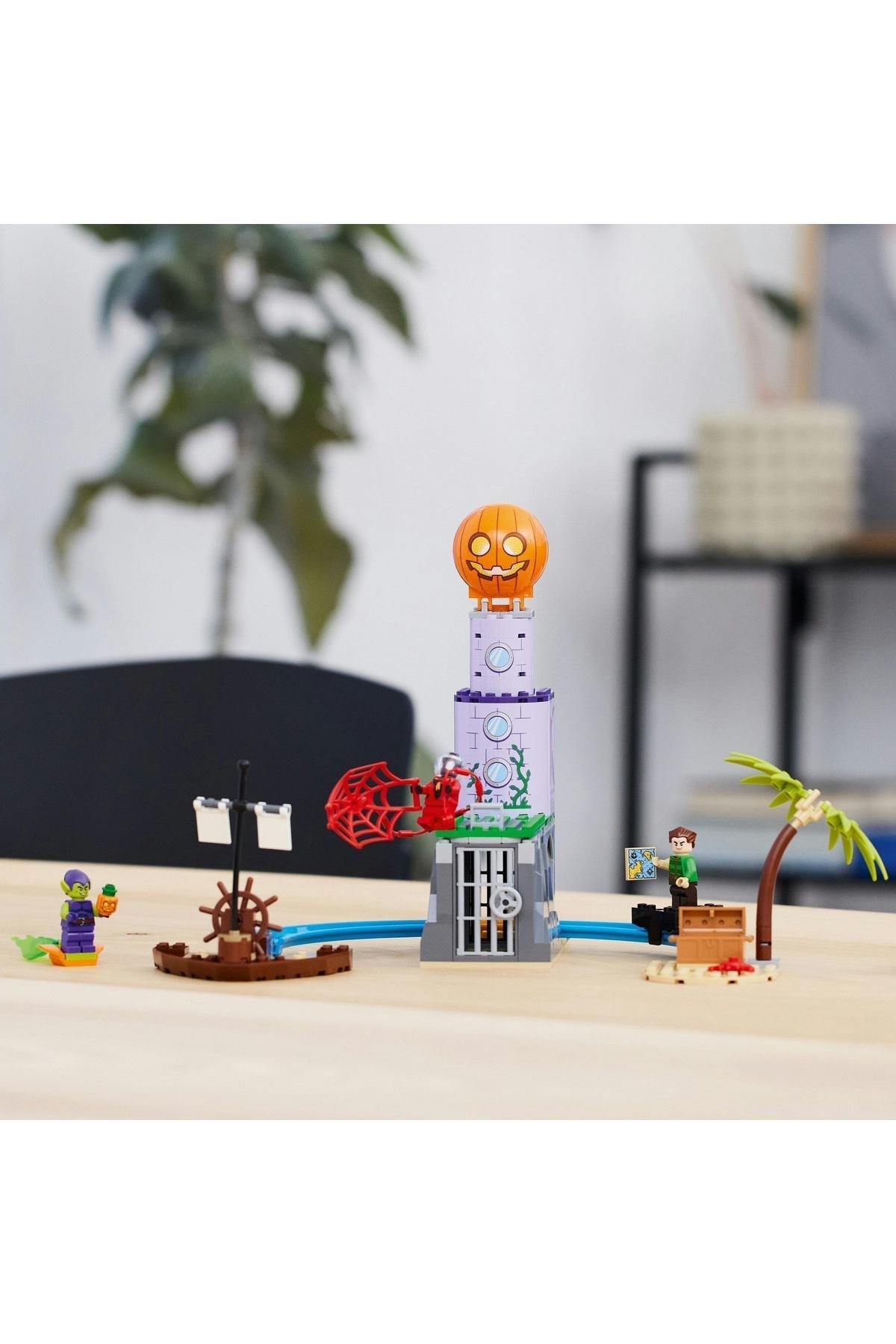 لگو و اسباب بازی های ساخت محور ® تیم MARVEL SPIDEY در GREEN GOBLIN'S LIGHTHOUSE 10790 CREATIVE TOY SET 149 PIECES از ترکیه LEGO