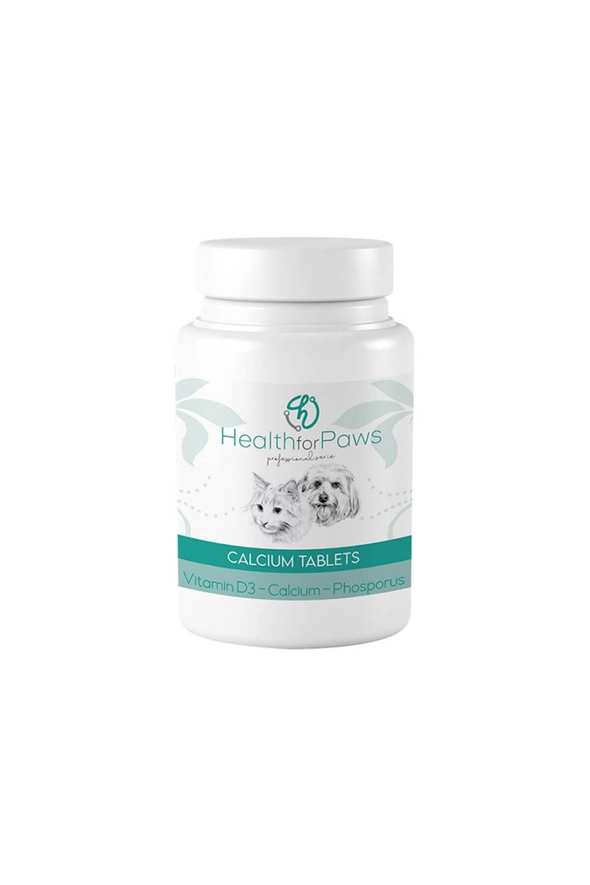 قرص کلسیم سگ و گربه هلث فور پاوز HEALTH FOR PAWS برای رشد و نمو