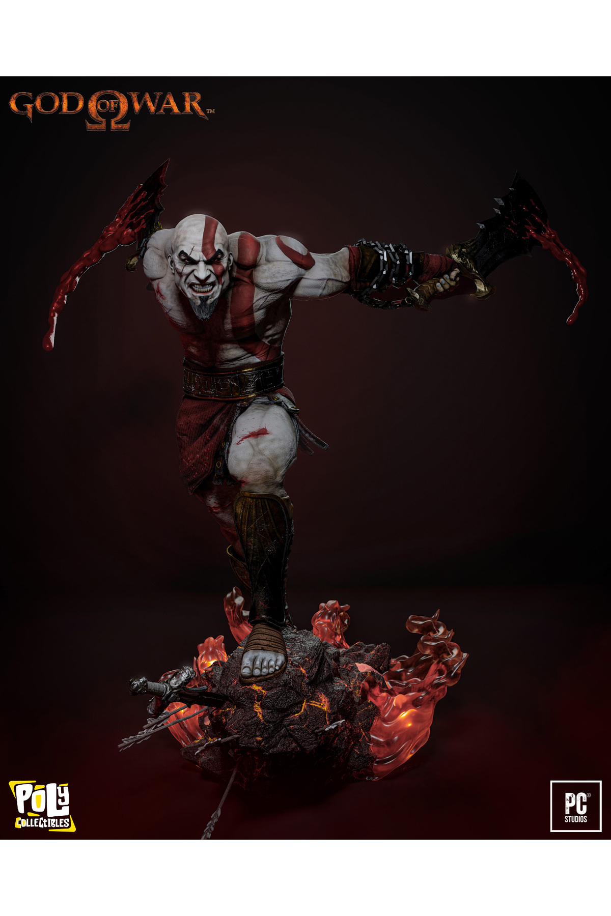 فیگور GOD OF WAR کلکسیونی | 30 سانتی متر از ترکیه KRATOS