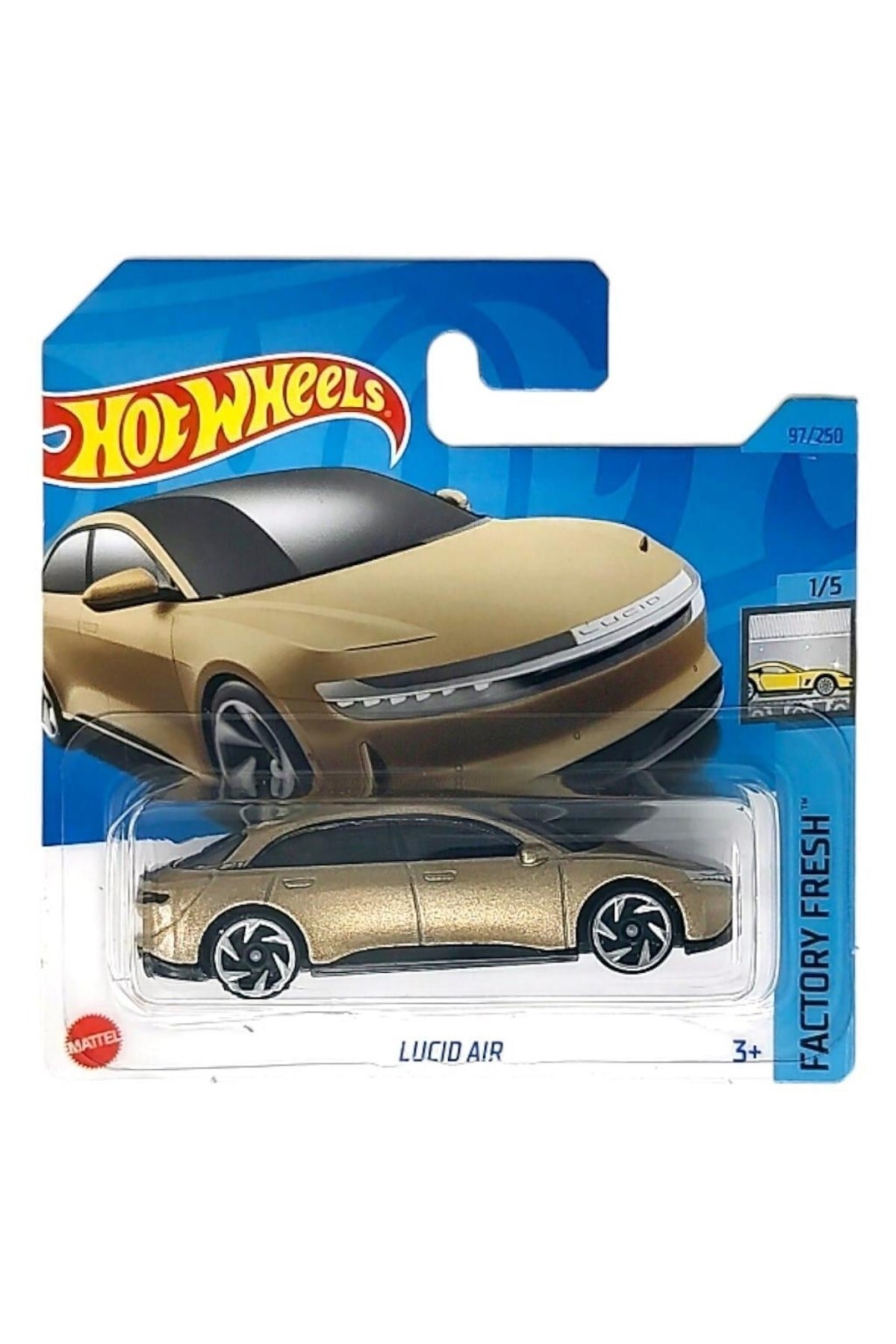 ماشین اسباب بازی SINGES LUCID AIR HKJ29 هات ویلز اورجینال HOT WHEELS